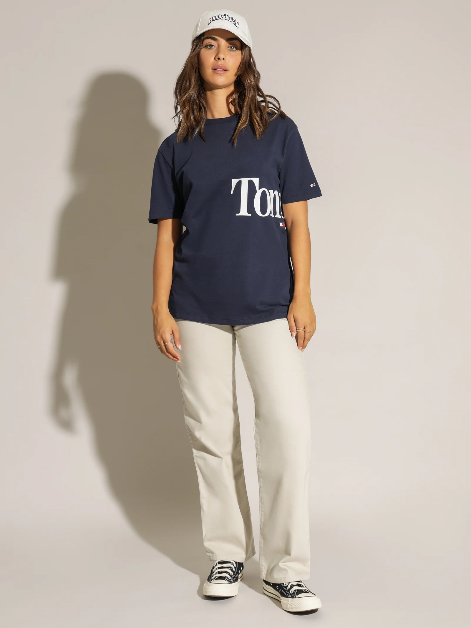 Oversized Bold Tommy Short Sleeve T-Shirt - Image 3