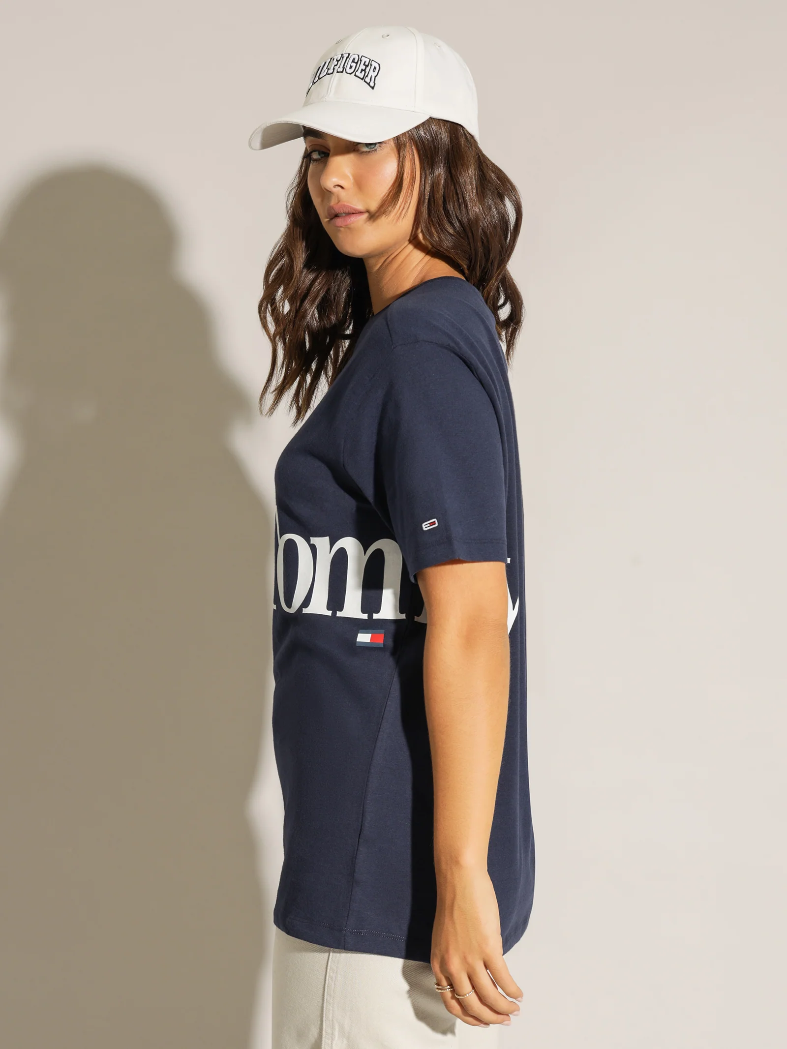 Oversized Bold Tommy Short Sleeve T-Shirt - Image 4