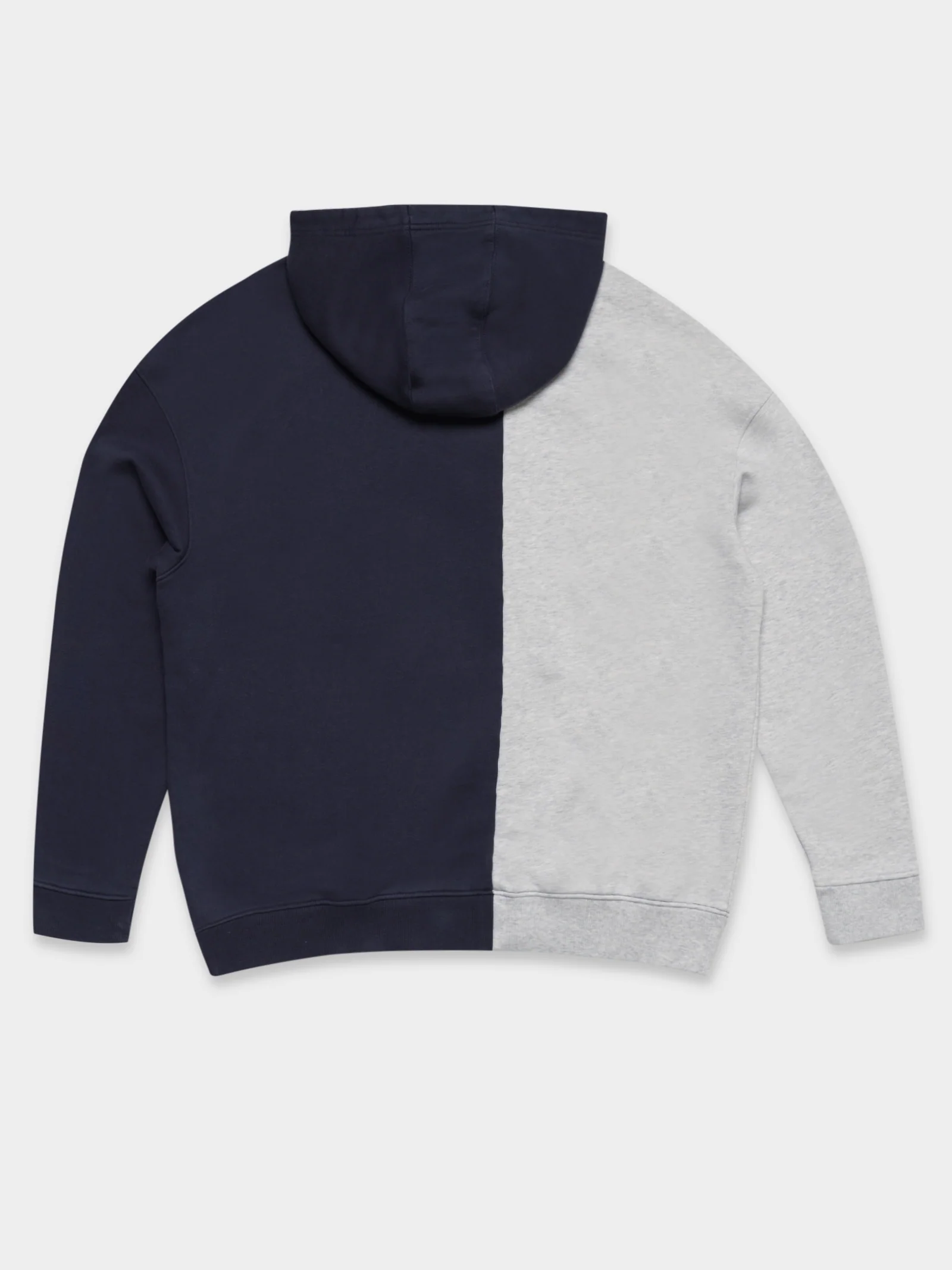 Oversized College Splicing Hoodie - Image 9