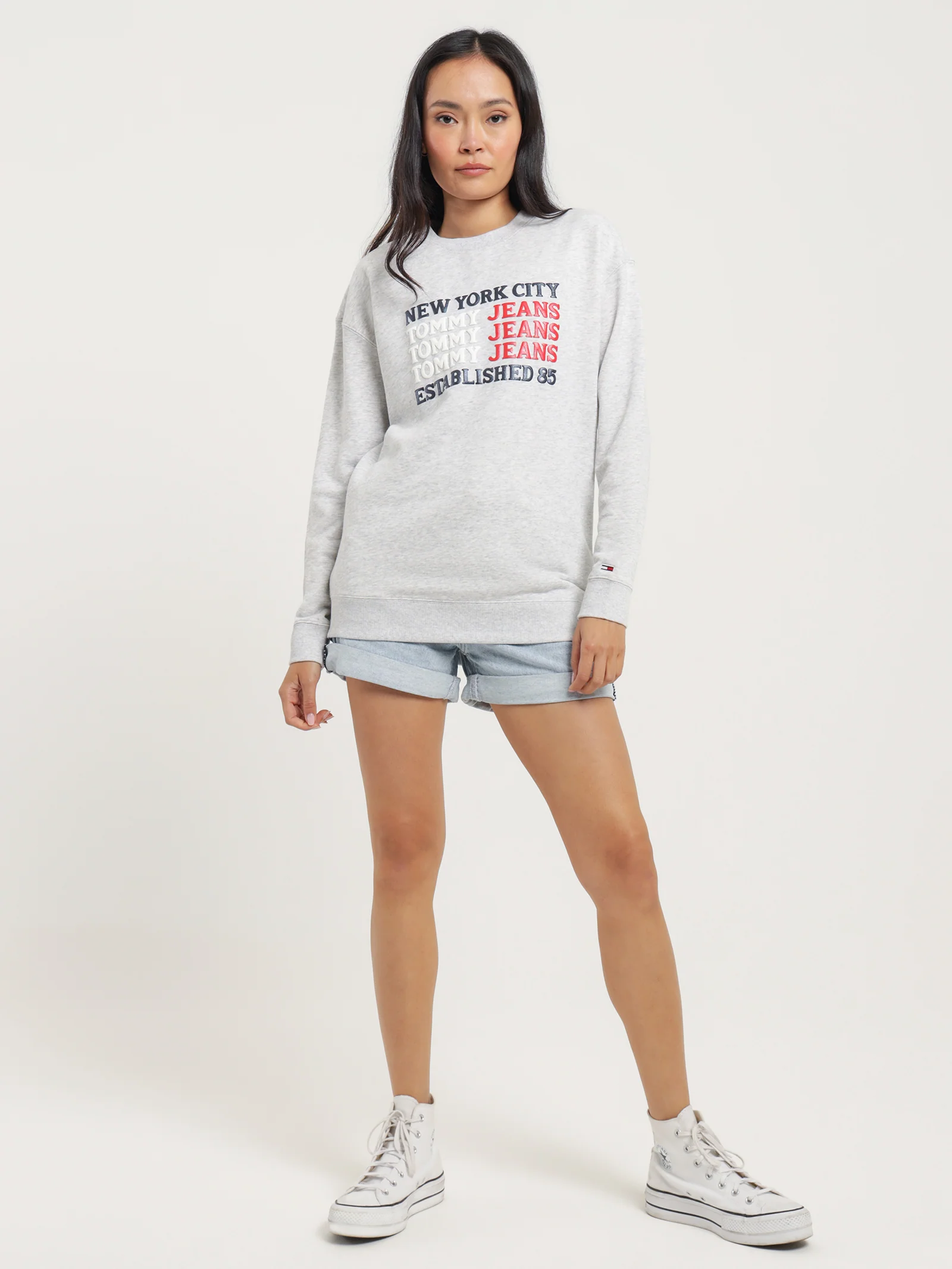 Oversized Crew Sweatshirt - Image 3