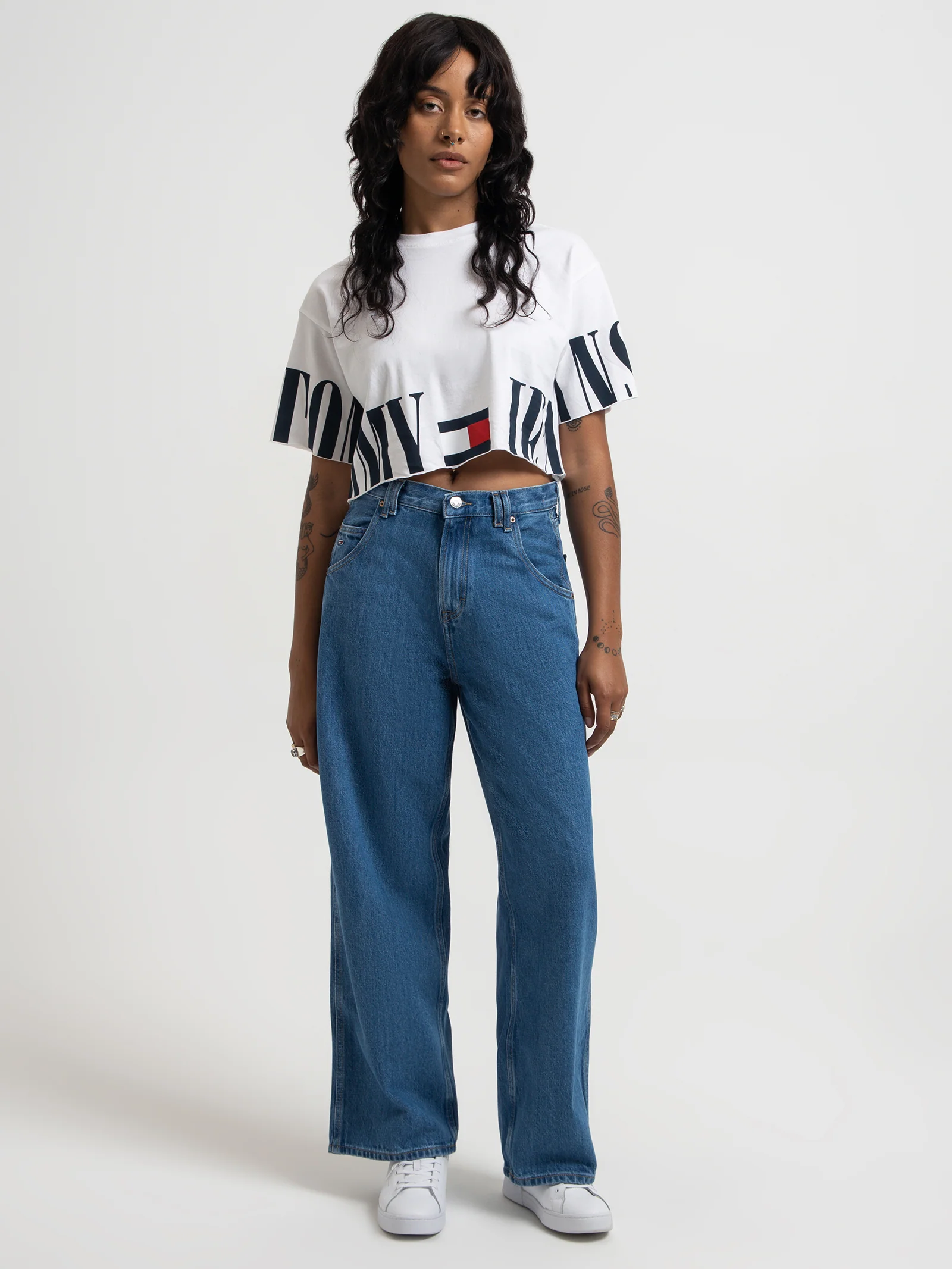 Oversized Crop Archive T-Shirt - Image 2