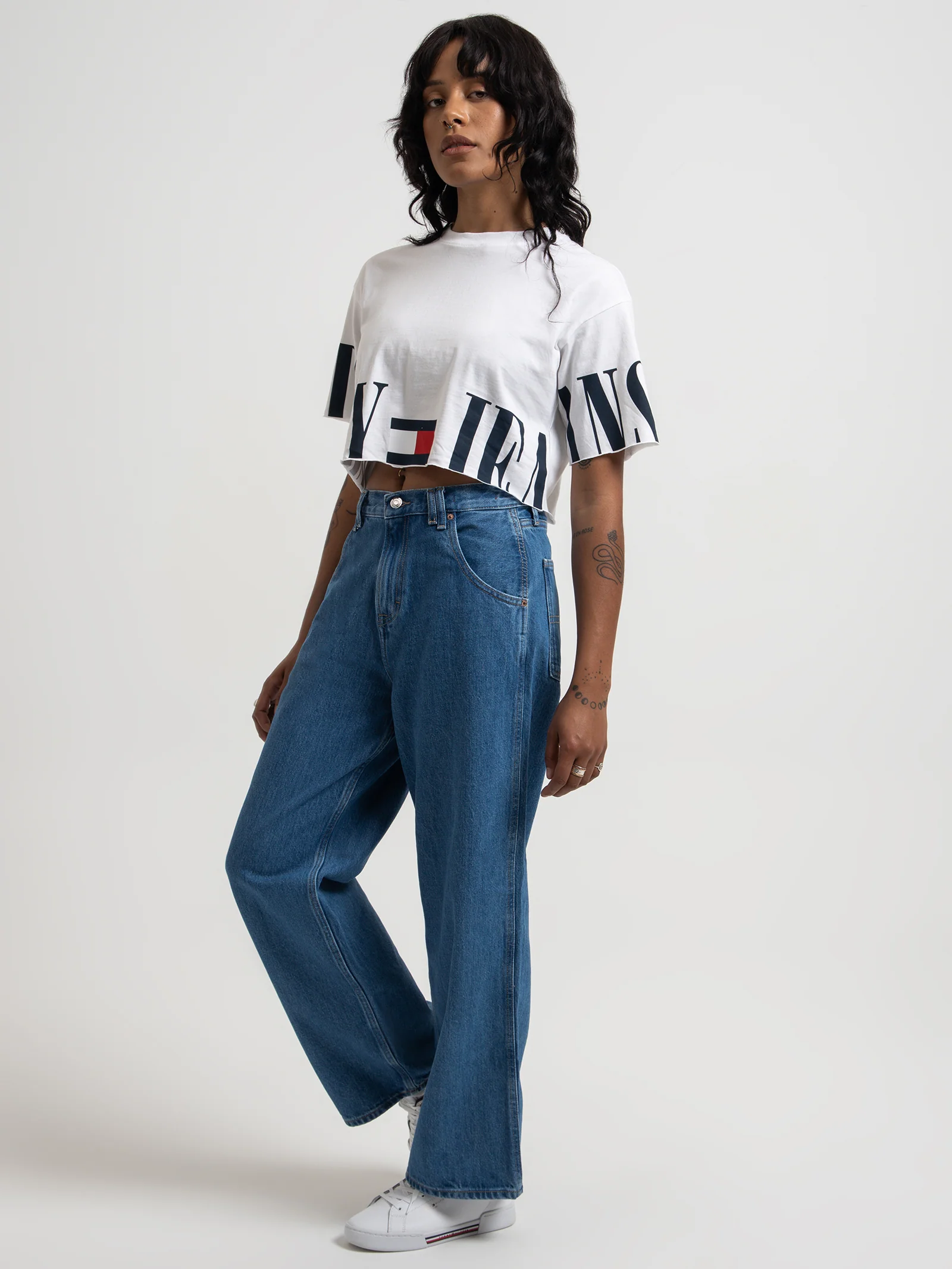 Oversized Crop Archive T-Shirt - Image 4