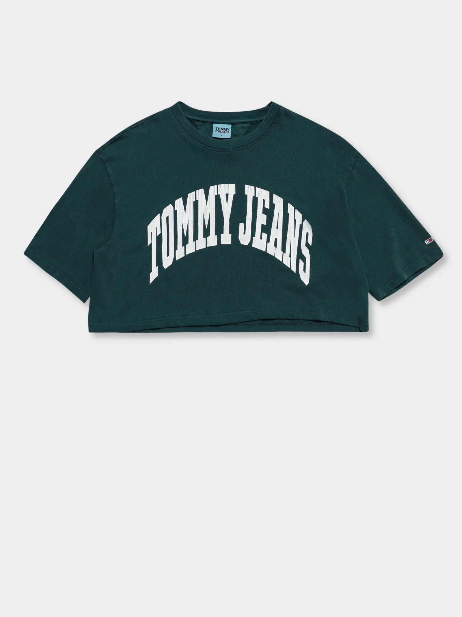 Oversized Crop College Short Sleeve T-Shirt - Image 6