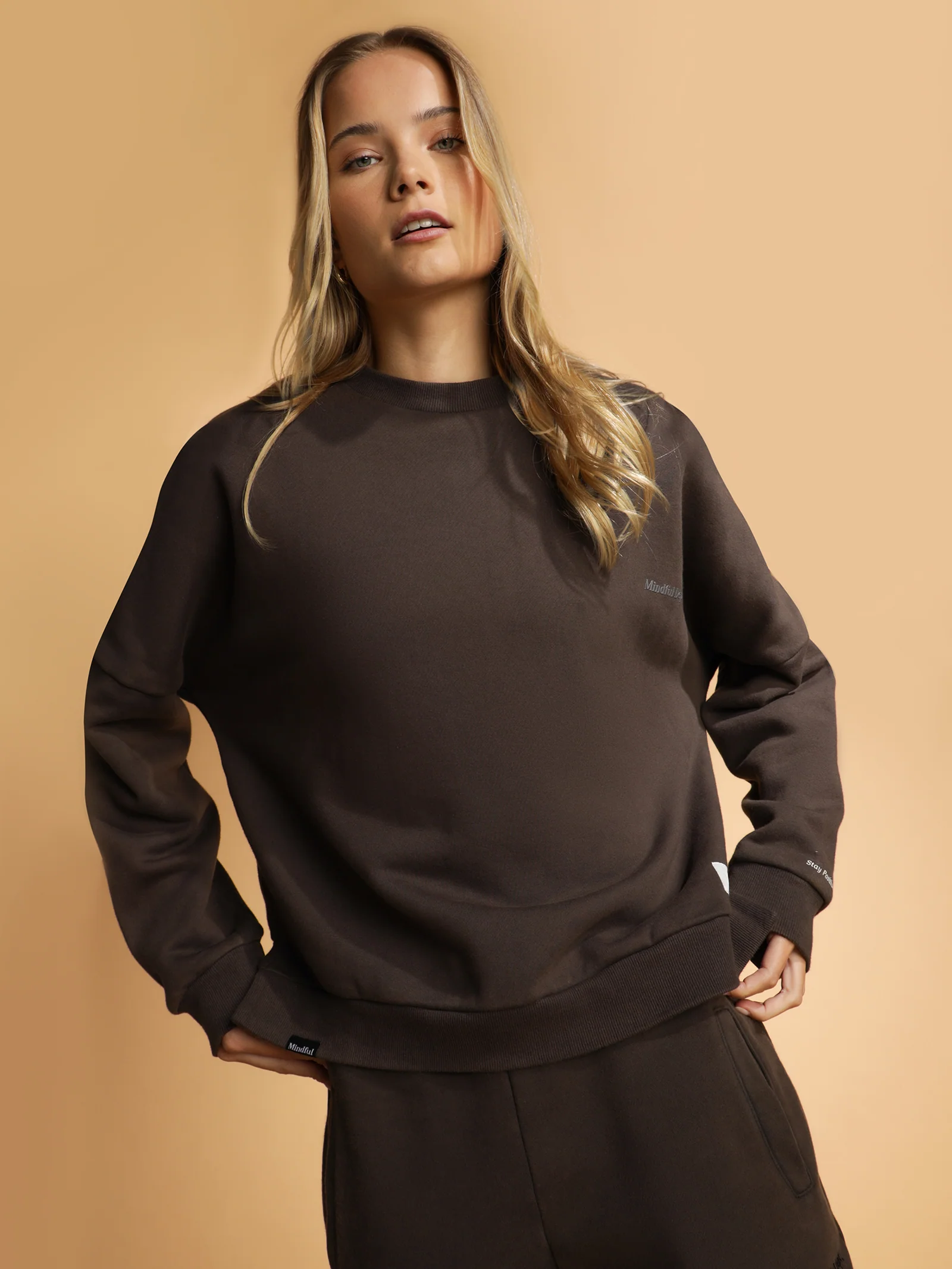 Oversized Drop Tail Sweater - Image 2