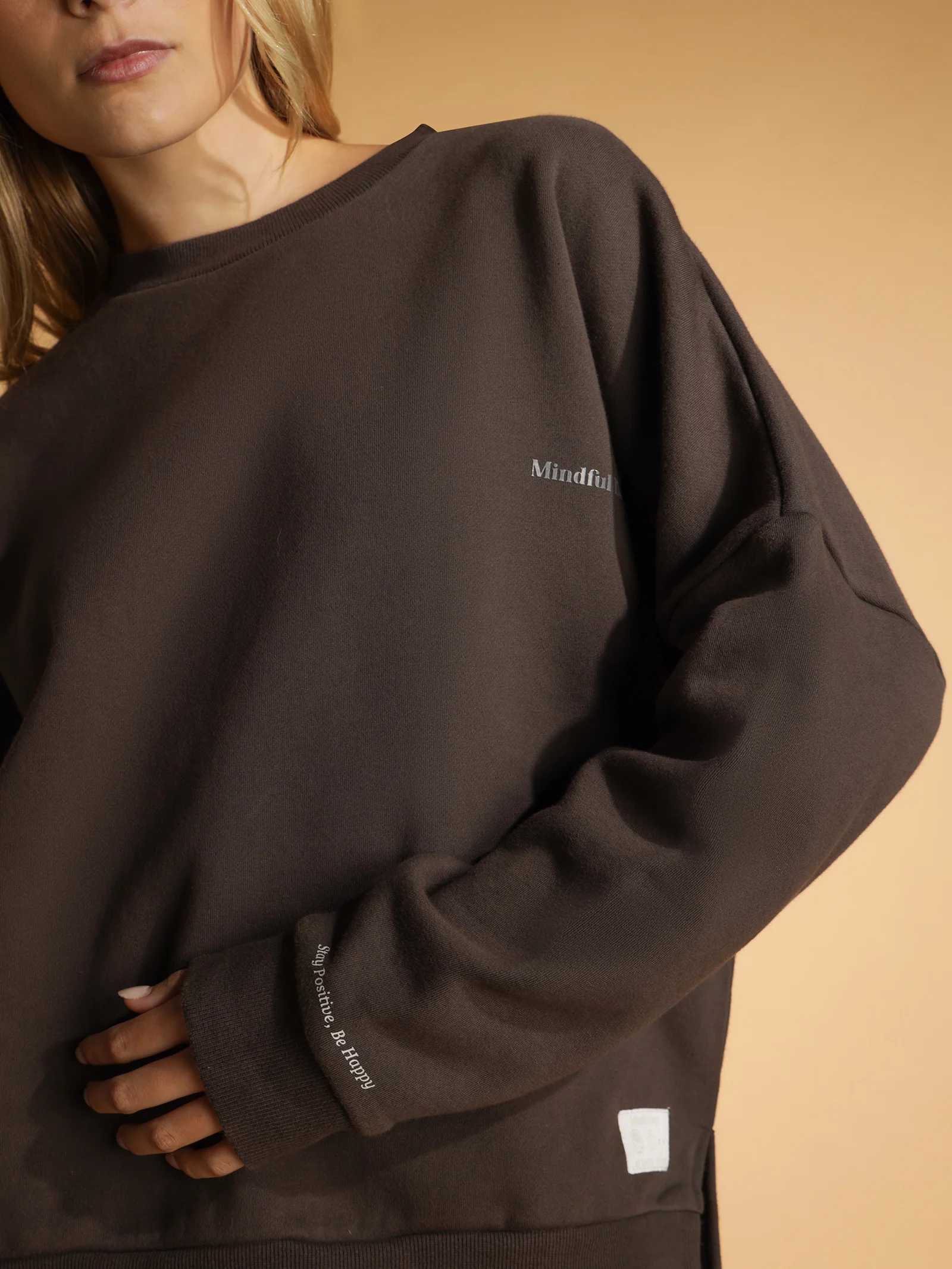 Oversized Drop Tail Sweater - Image 6