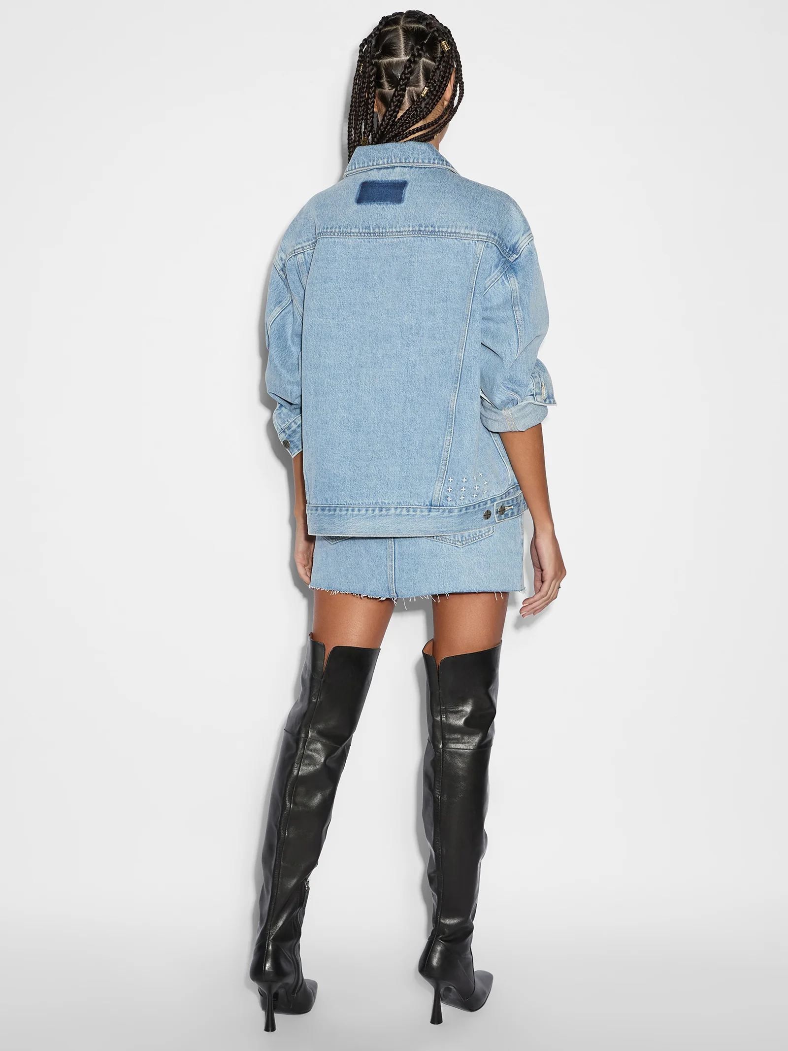 Oversized Jacket Torn Up - Image 7