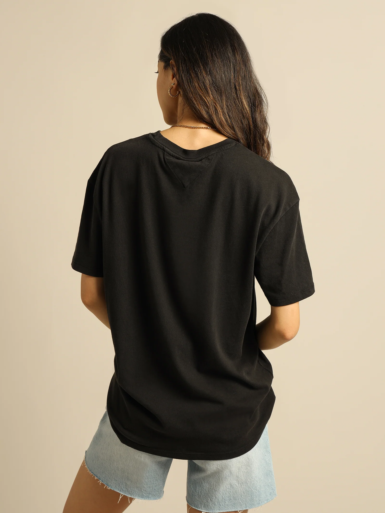 Oversized Reflective Linear T-Shirt - Image 6