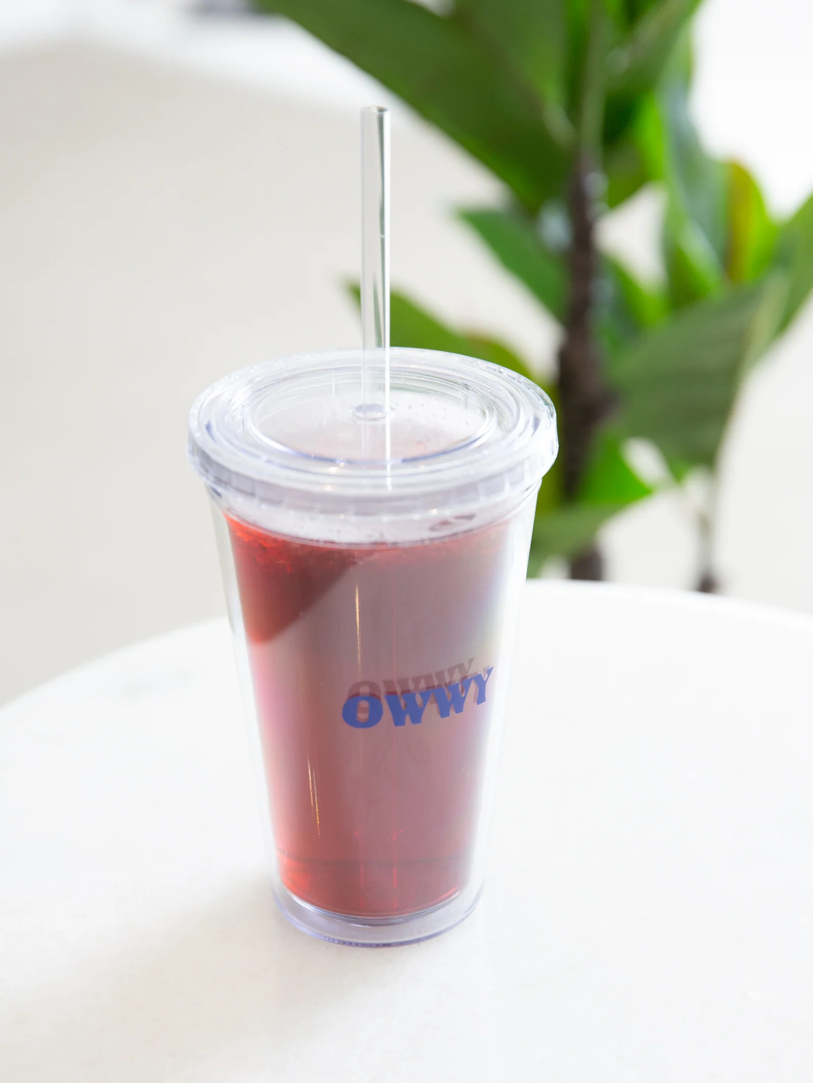 OWWY Reusable Iced Drink Tumbler & Straw - Image 2