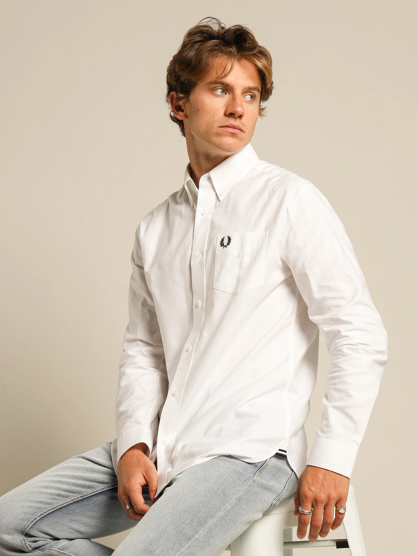 Oxford Long Sleeve Shirt - Image 4