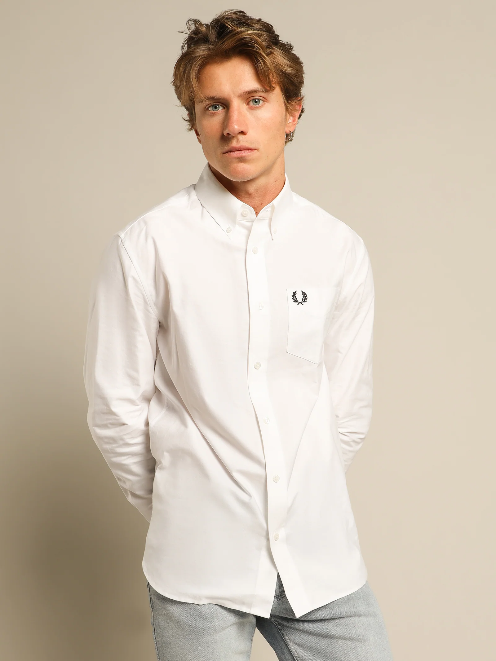Oxford Long Sleeve Shirt - Image 7