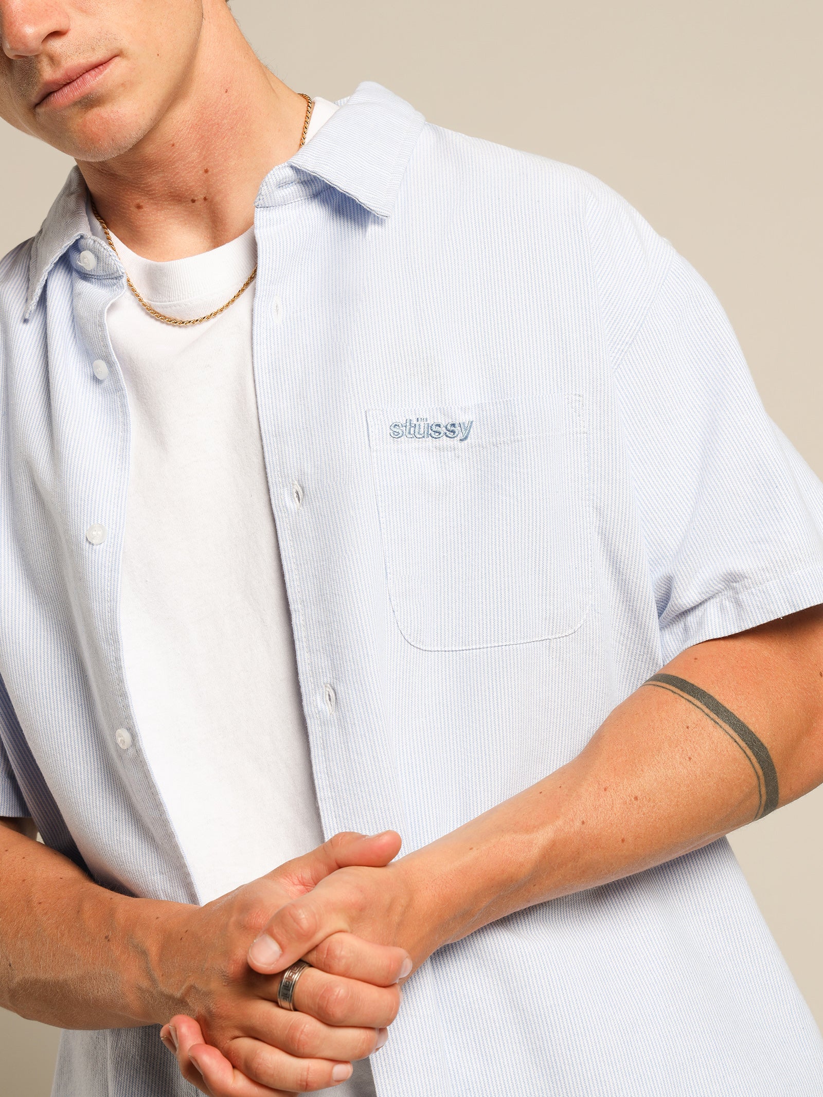 Oxford Short Sleeve Shirt - Image 4