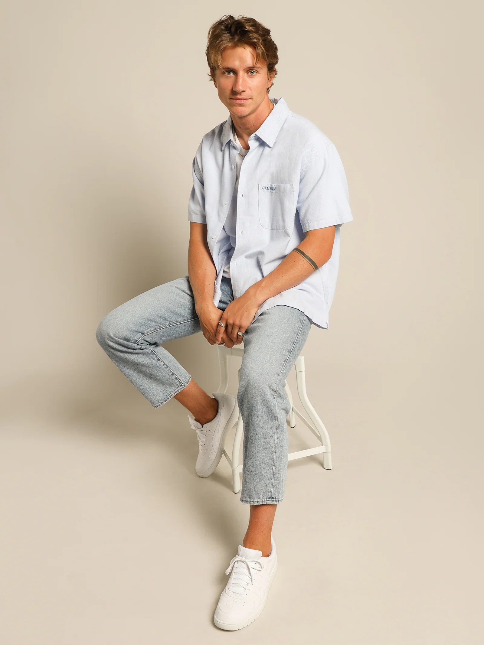 Oxford Short Sleeve Shirt - Image 6