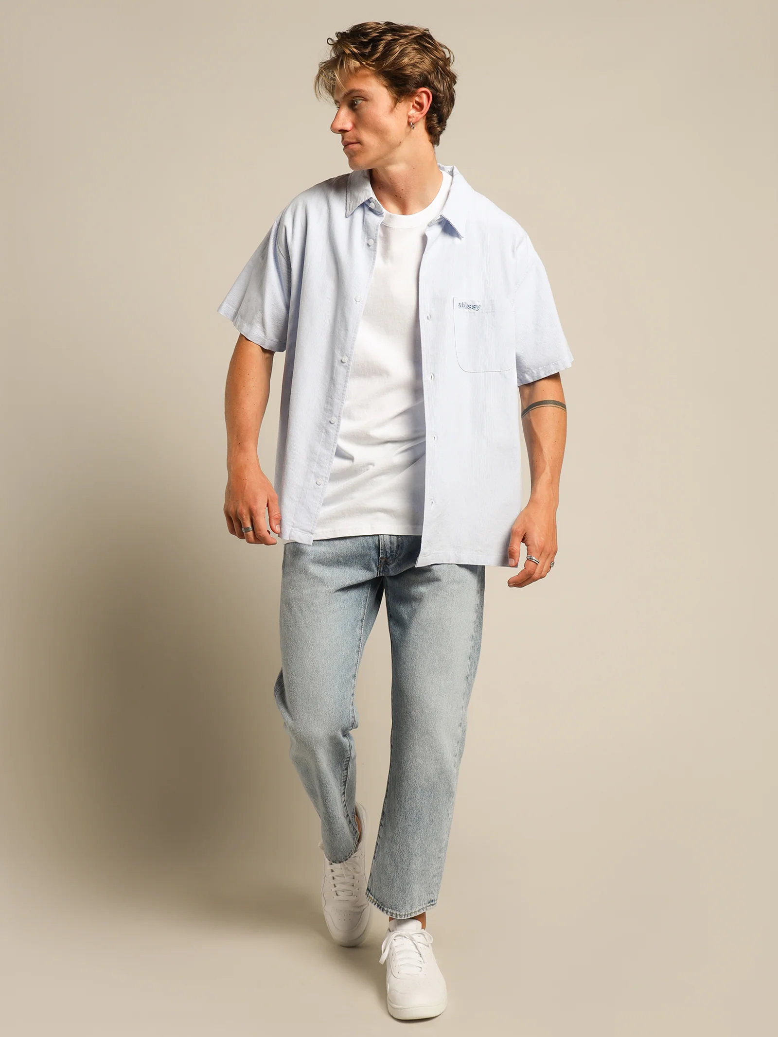 Oxford Short Sleeve Shirt - Image 7