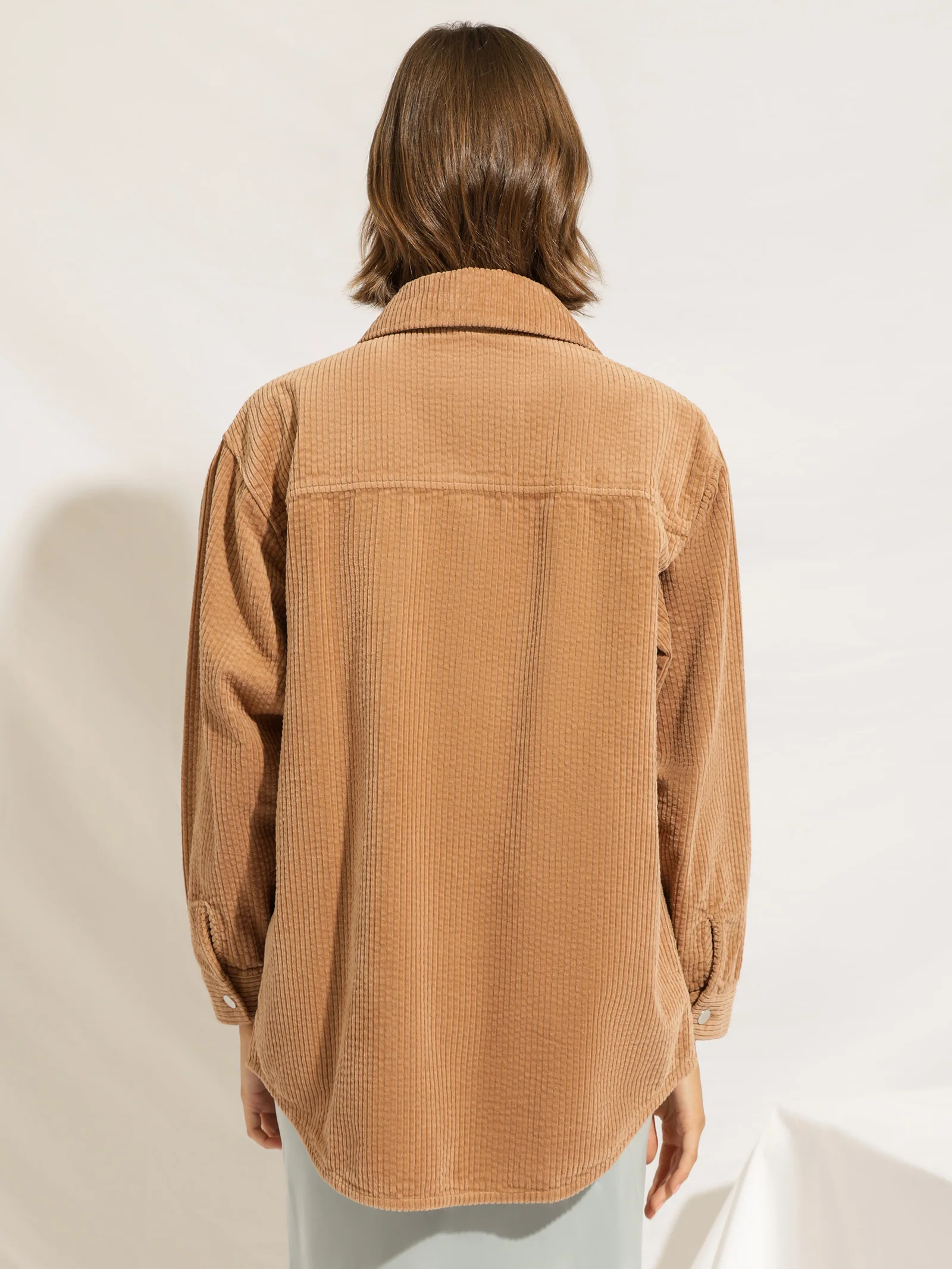 Paige Corduroy Shacket - Image 5