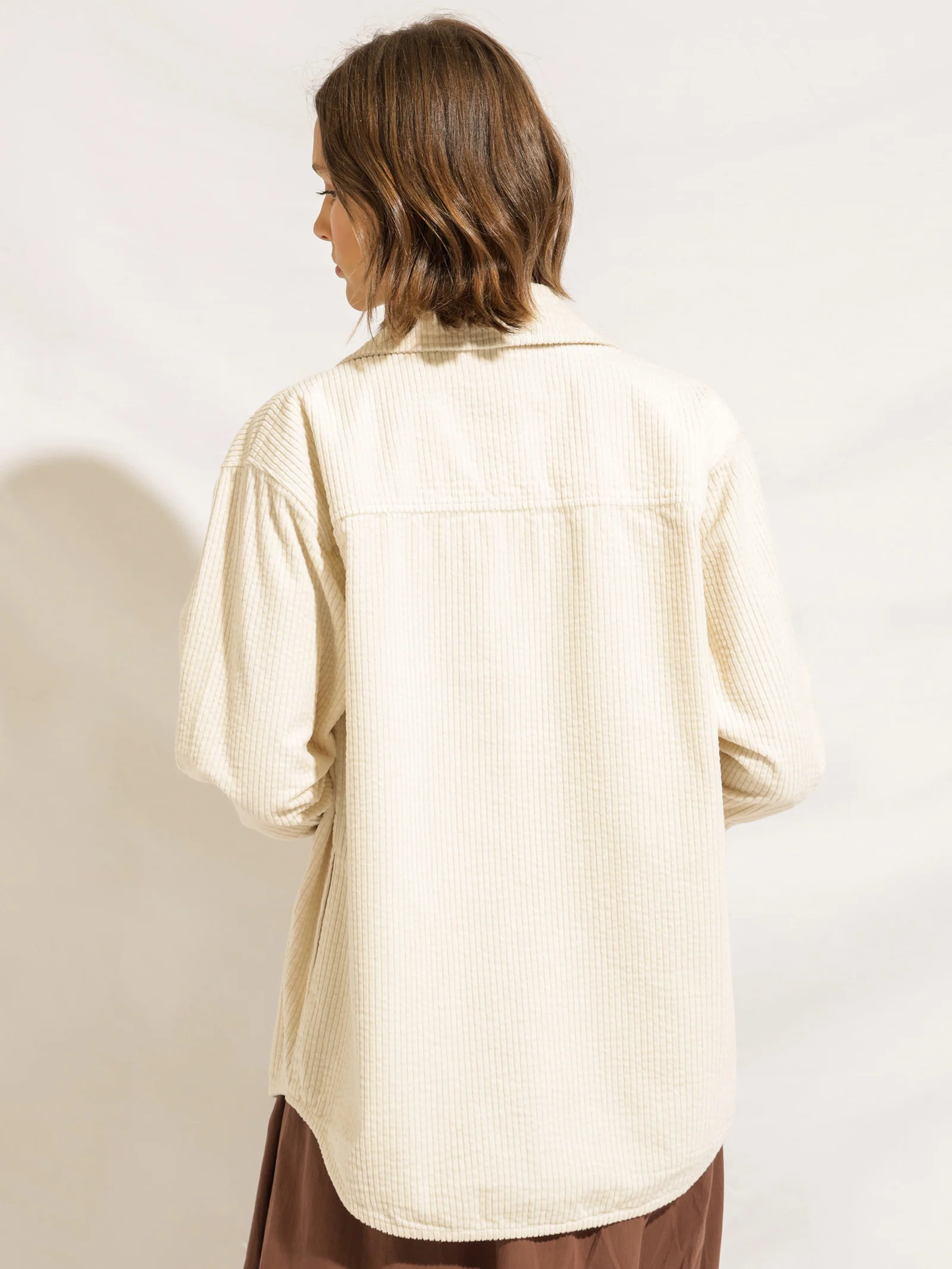 Paige Corduroy Shacket - Image 4