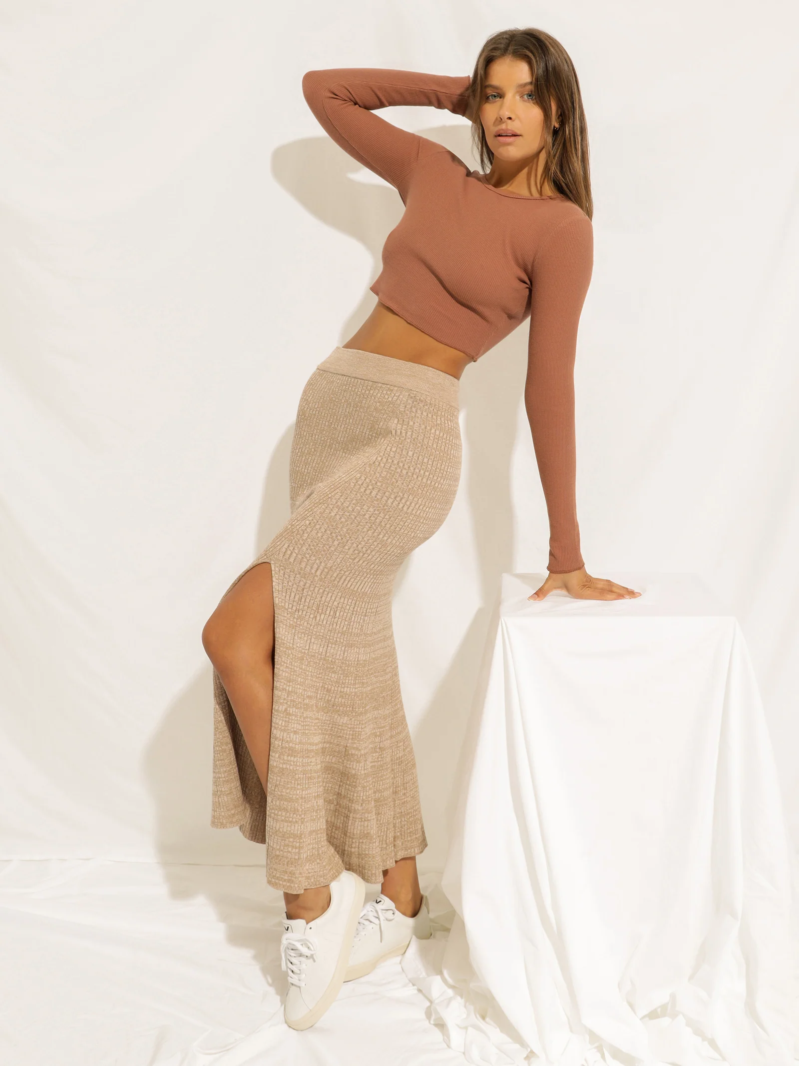 Paige Knit Skirt - Image 2