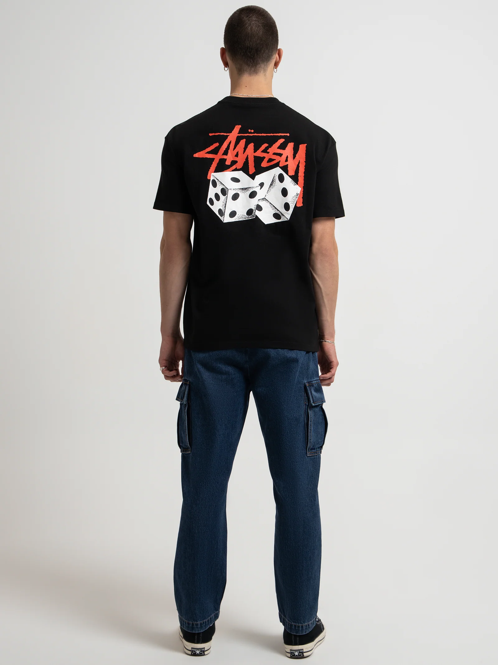 Pair Of Dice Solid Heavyweight T-Shirt - Image 2