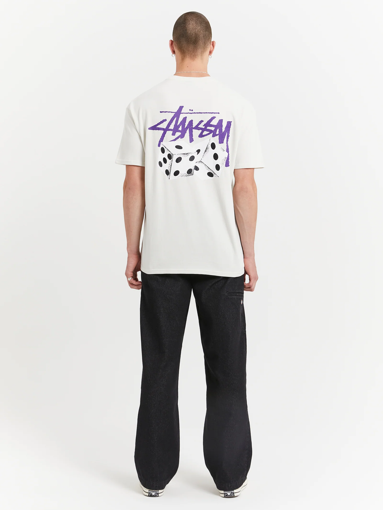 Pair Of Dice Solid Heavyweight T-Shirt - Image 5