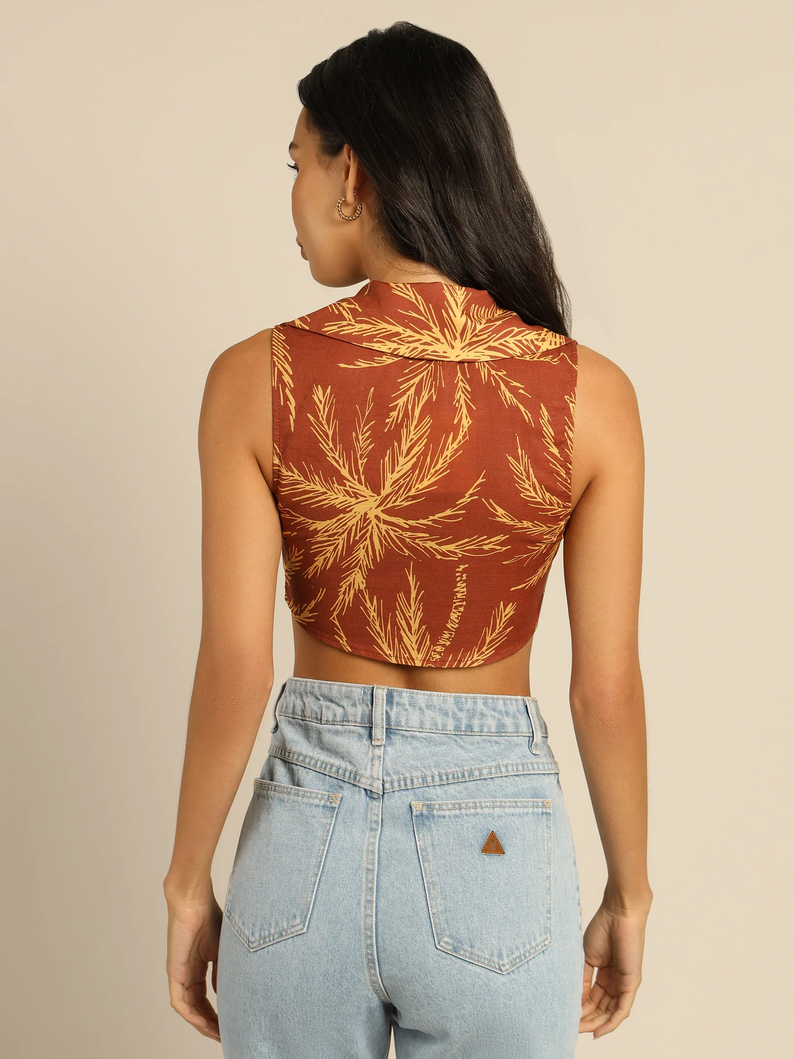 Palma Tie-Front Shirt - Image 6