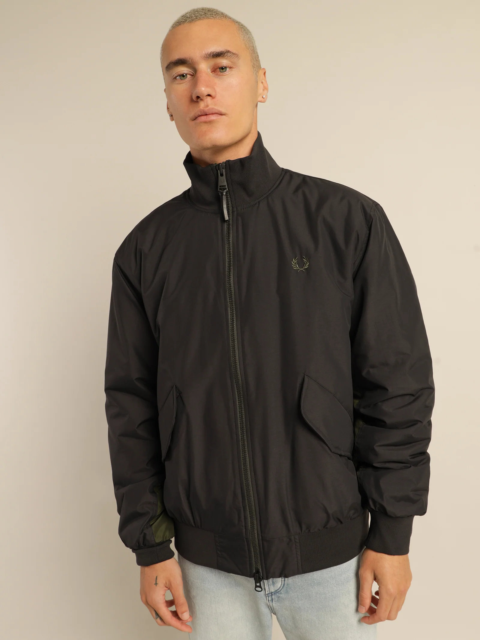 Panelled Bomber Jacket - Image 3