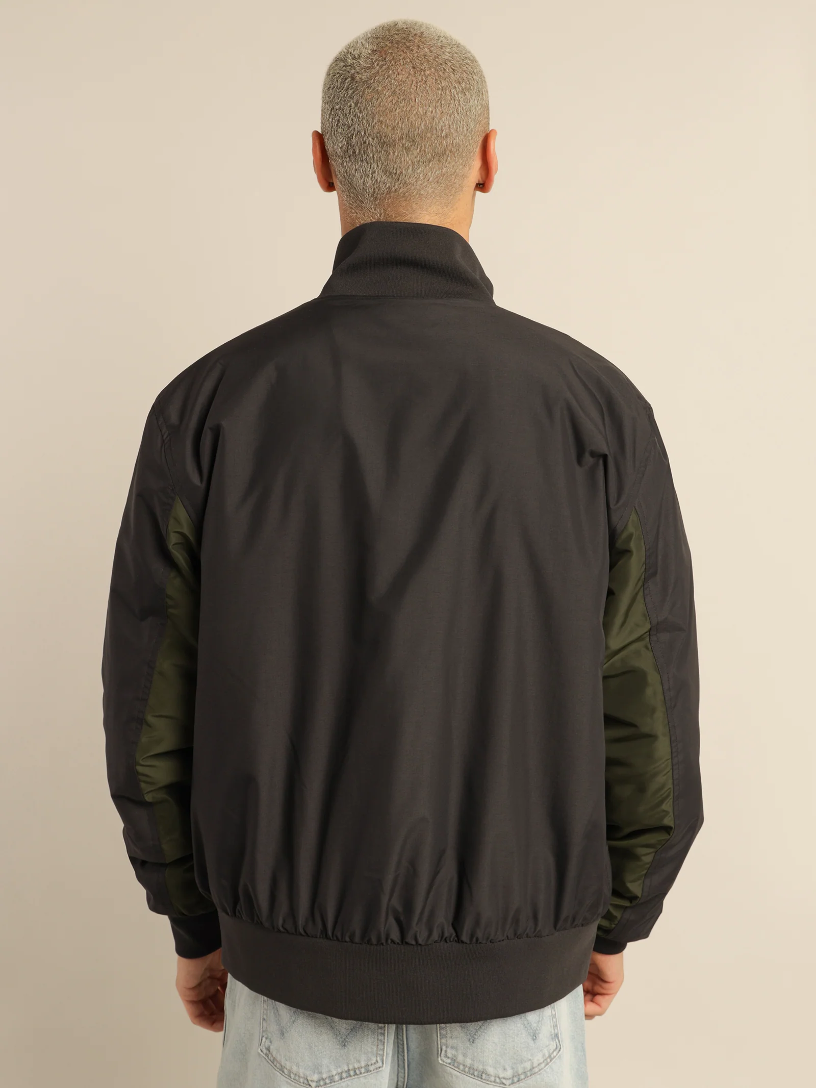 Panelled Bomber Jacket - Image 6