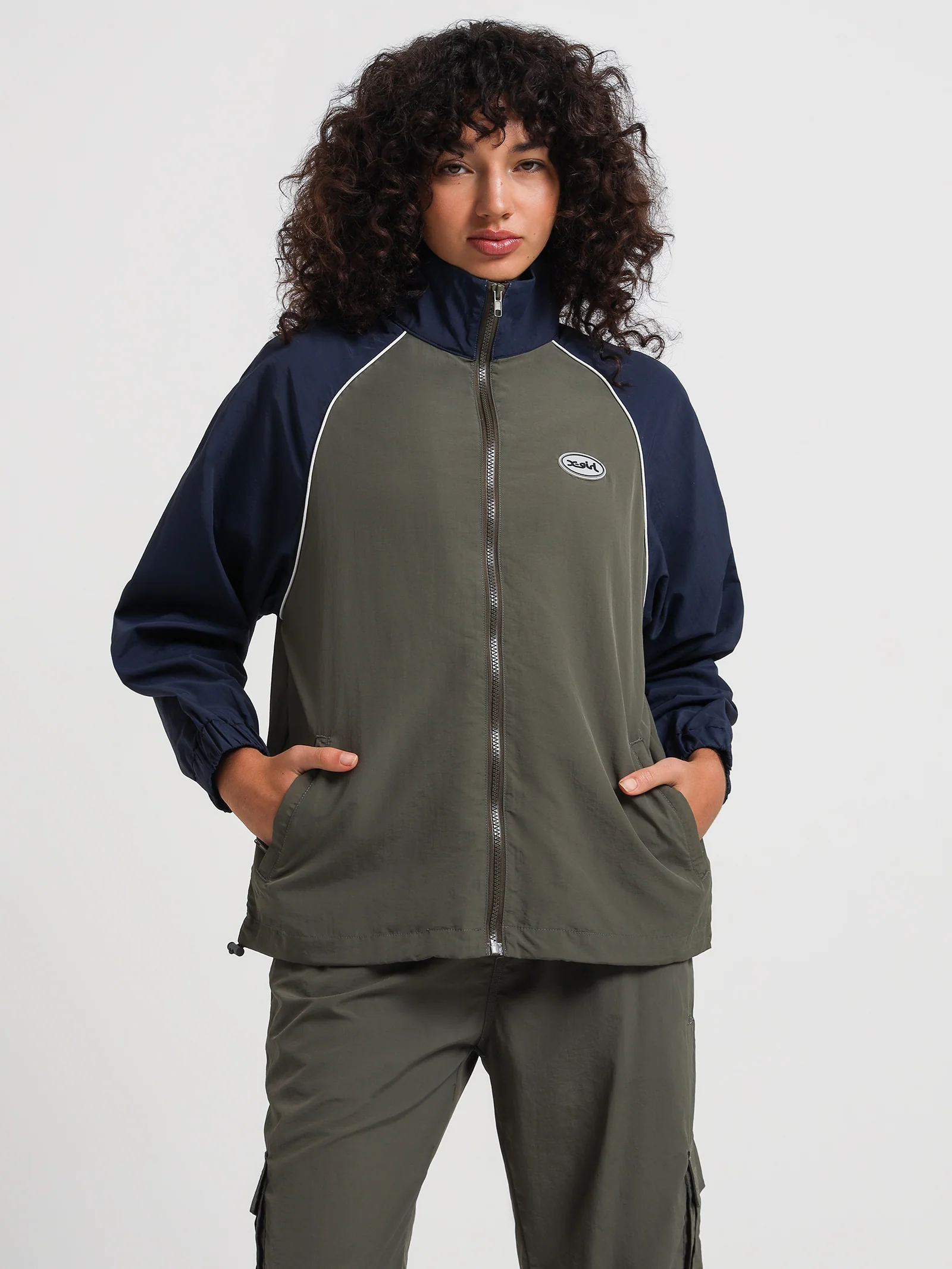 Panelled Nylon Jacket - Image 4