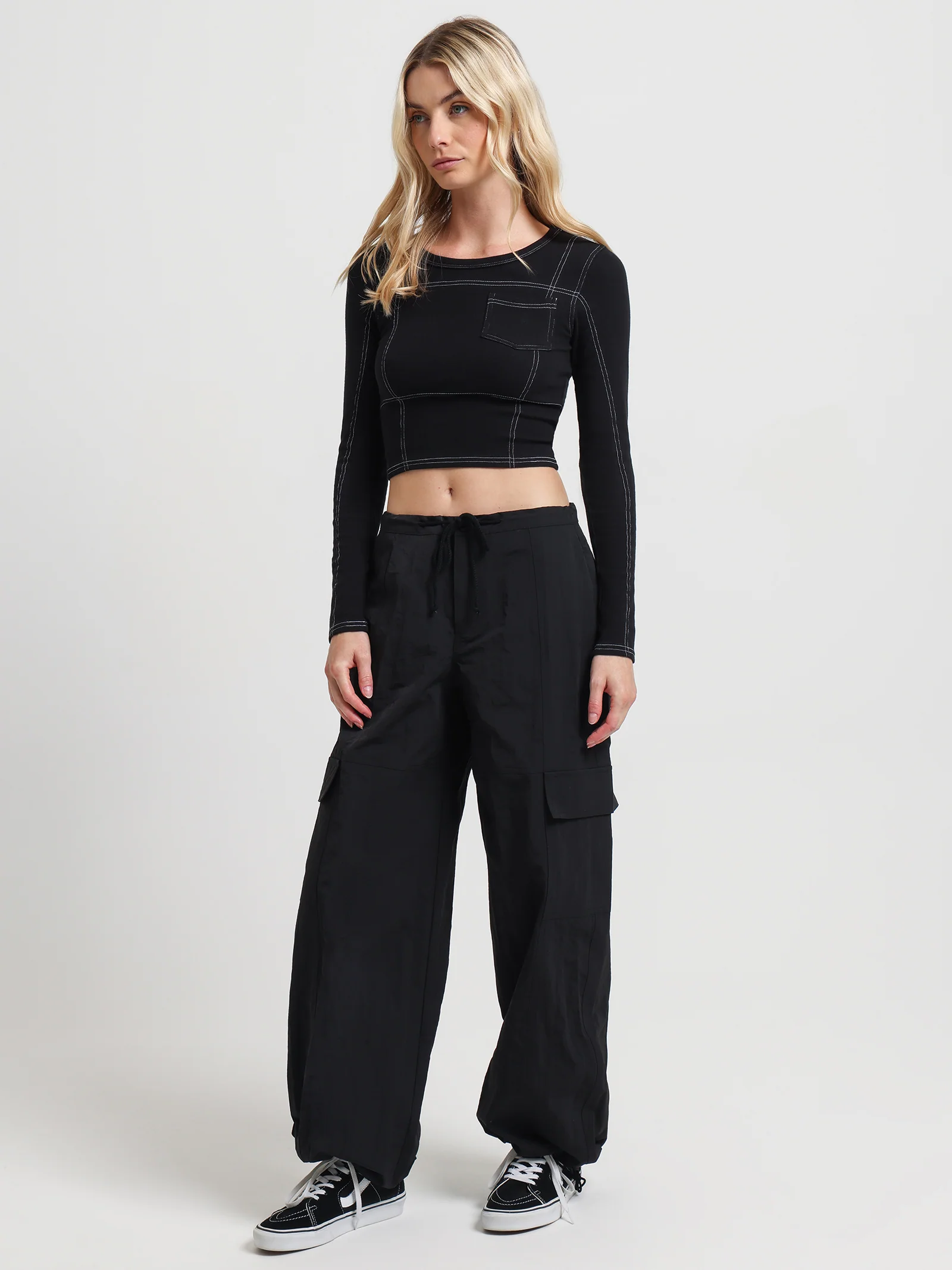 Parachute Cargo Pants - Image 4