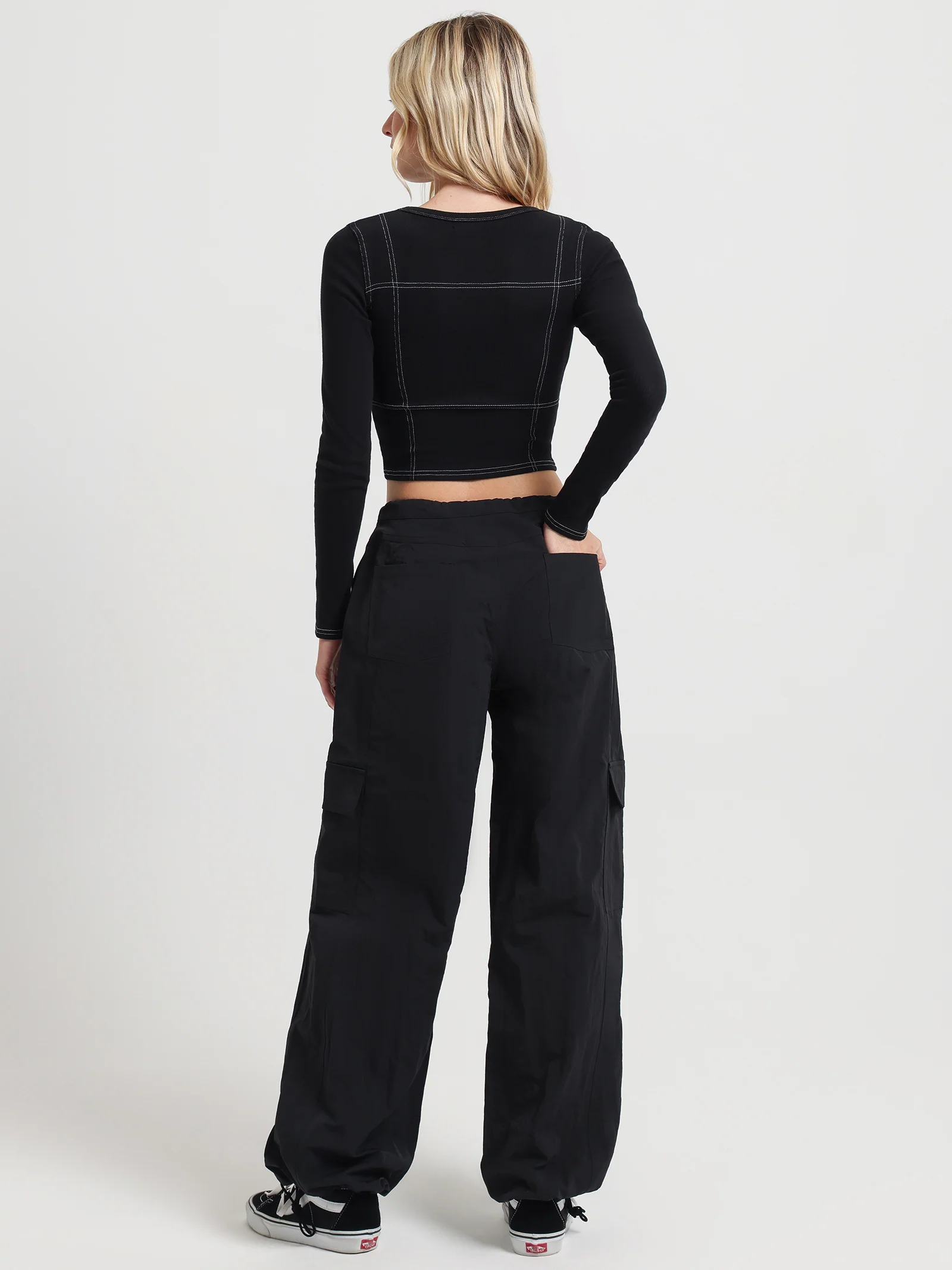 Parachute Cargo Pants - Image 5