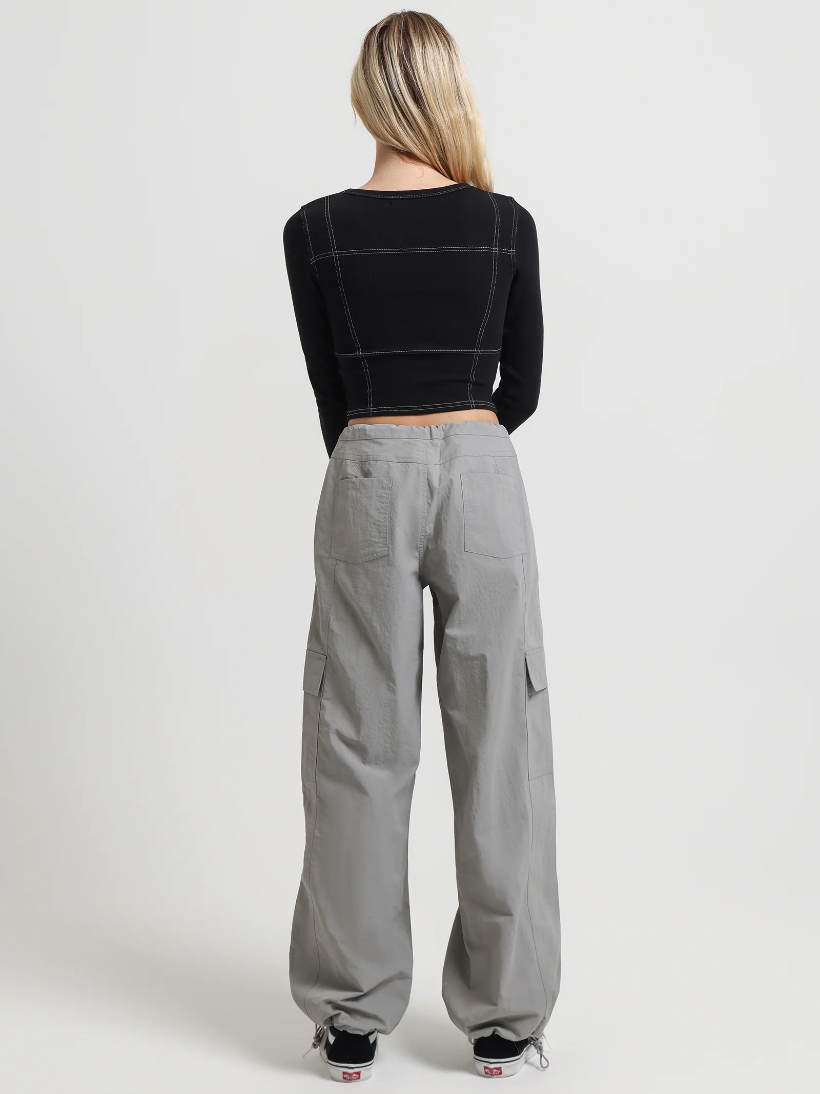 Parachute Cargo Pants - Image 4