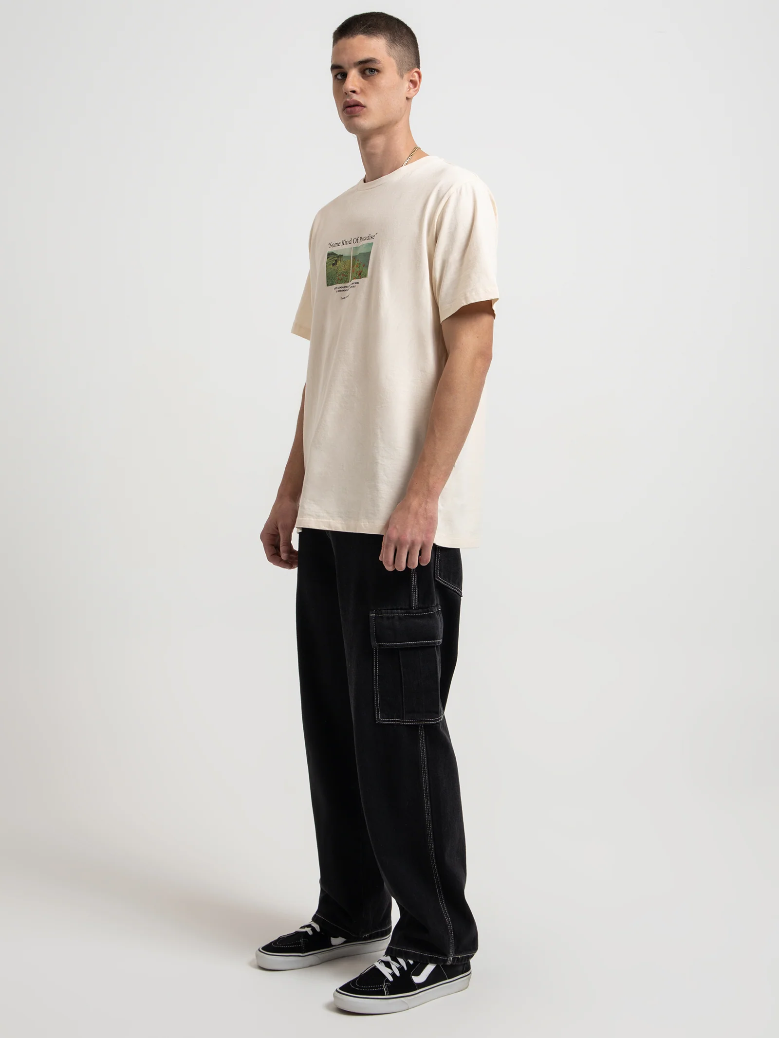 Paradise Around Us Merch Fit T-Shirt - Image 4