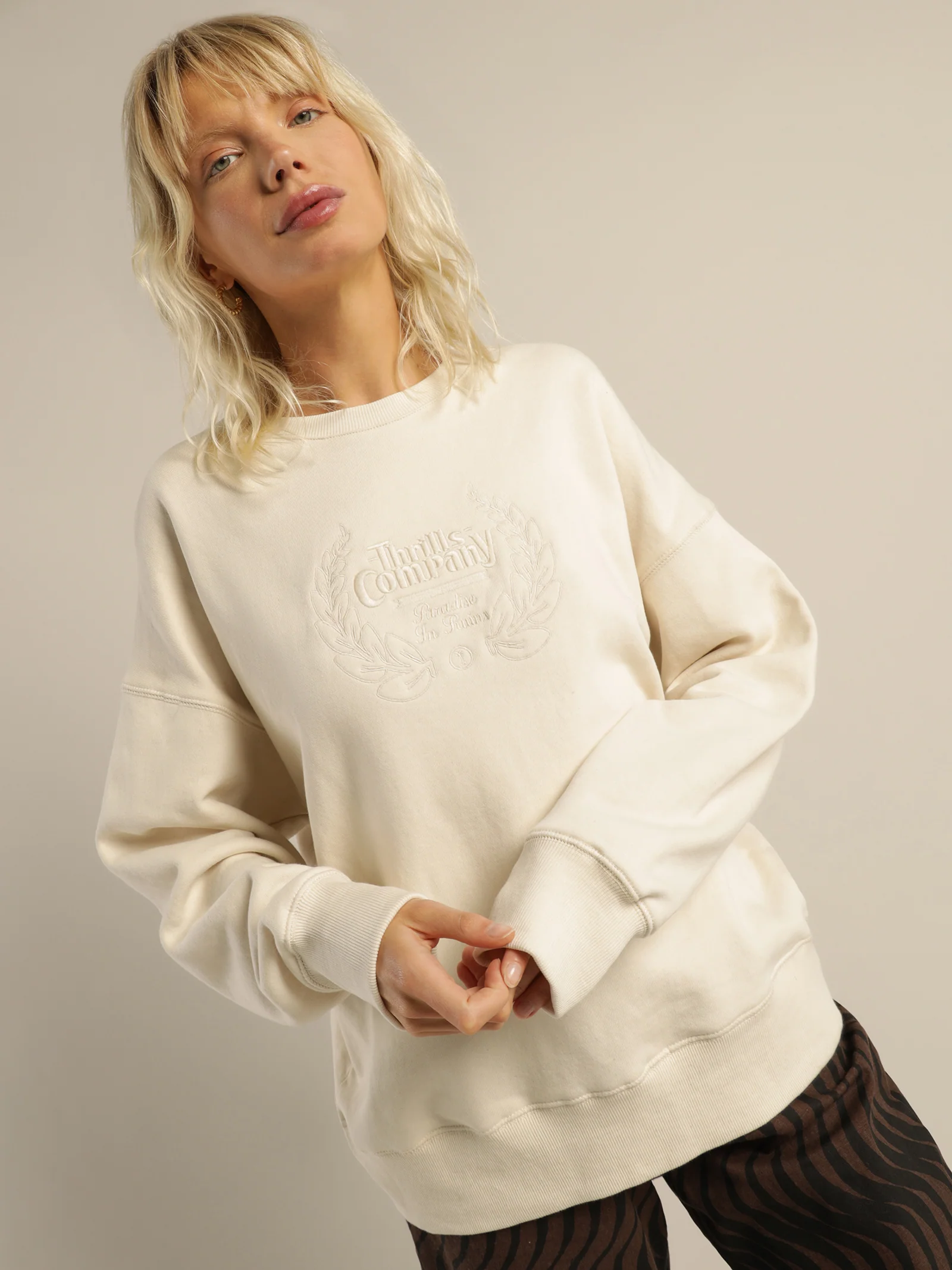 Paradise Crest Slouch Crew - Image 3