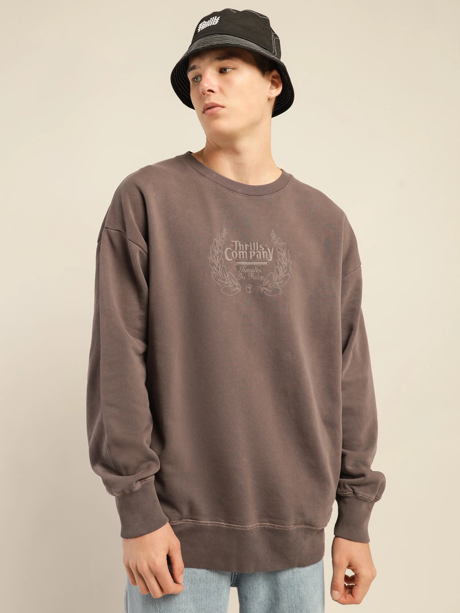 Paradise Slouch Crew Neck Fleece - Image 2