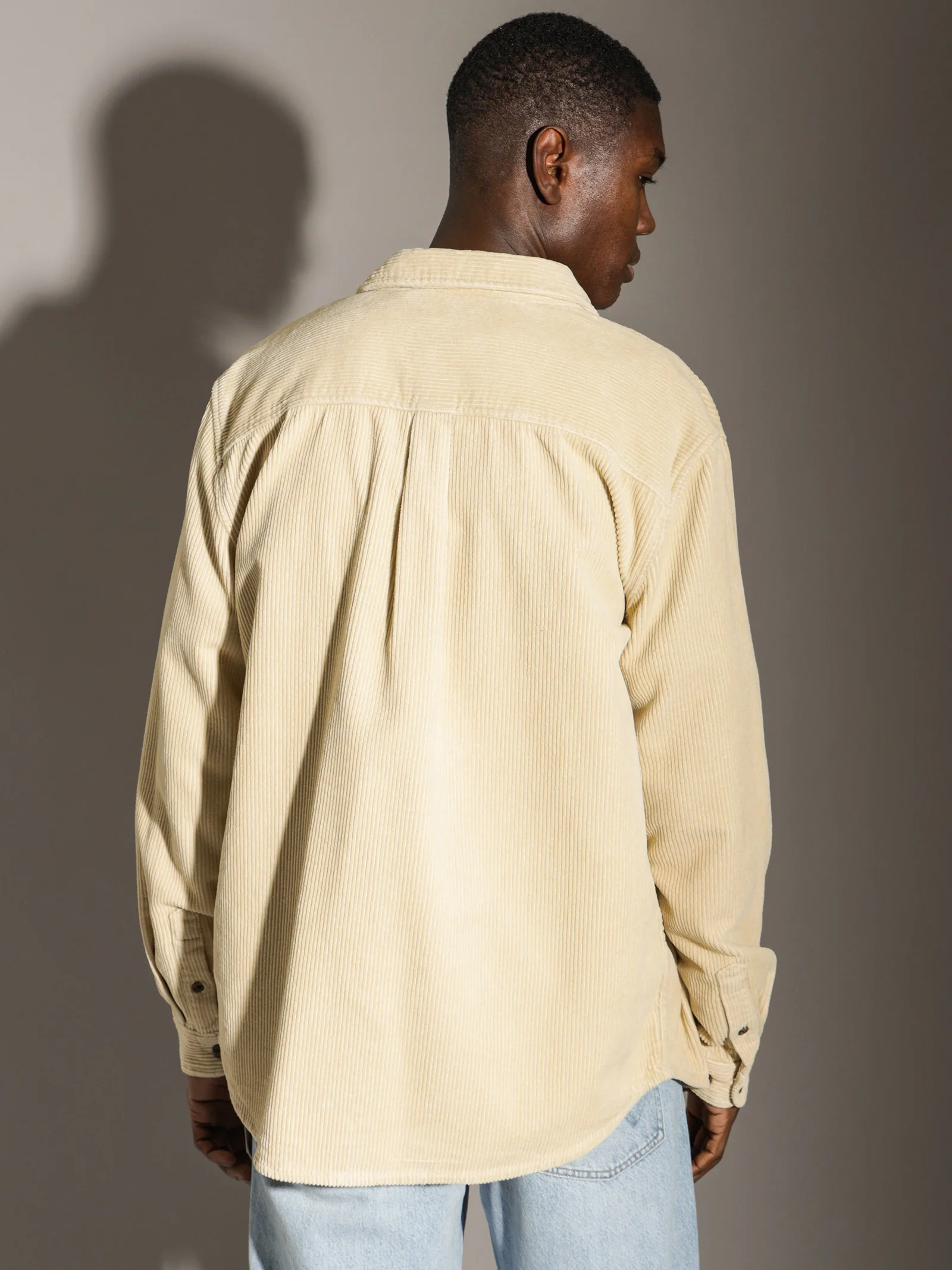 Parallels Long Sleeve Cord Shirt - Image 4