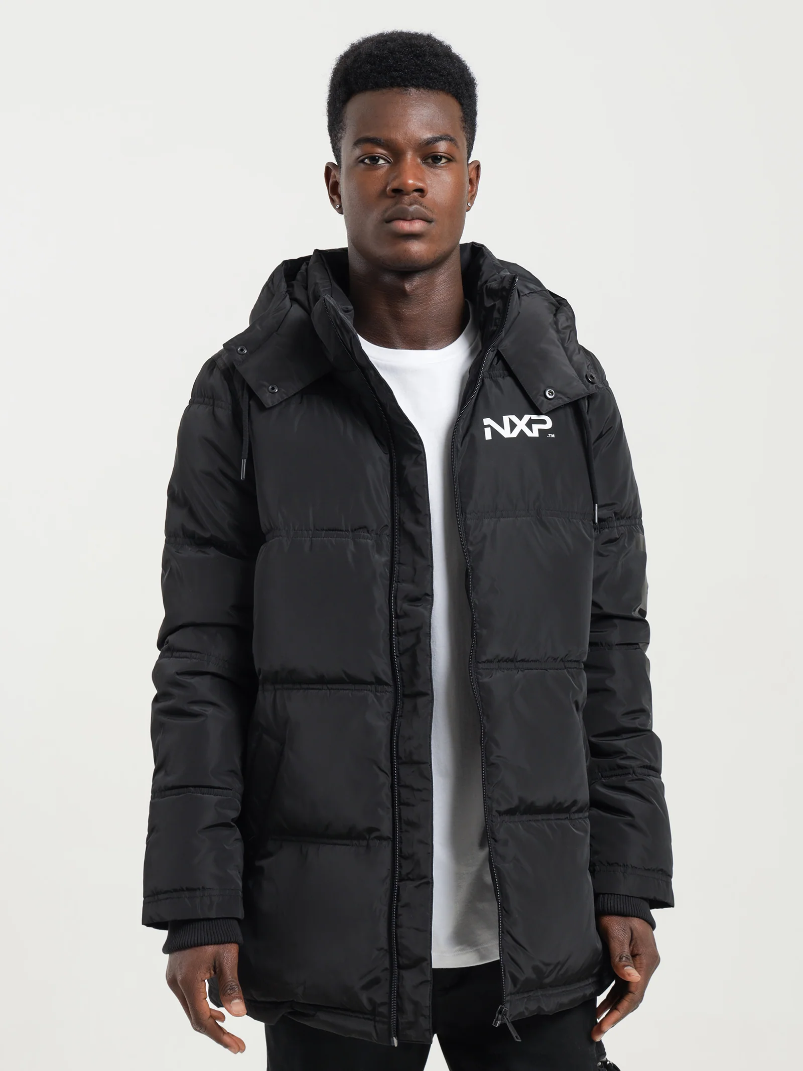 Paramount Long Line Puffer Jacket - Image 3