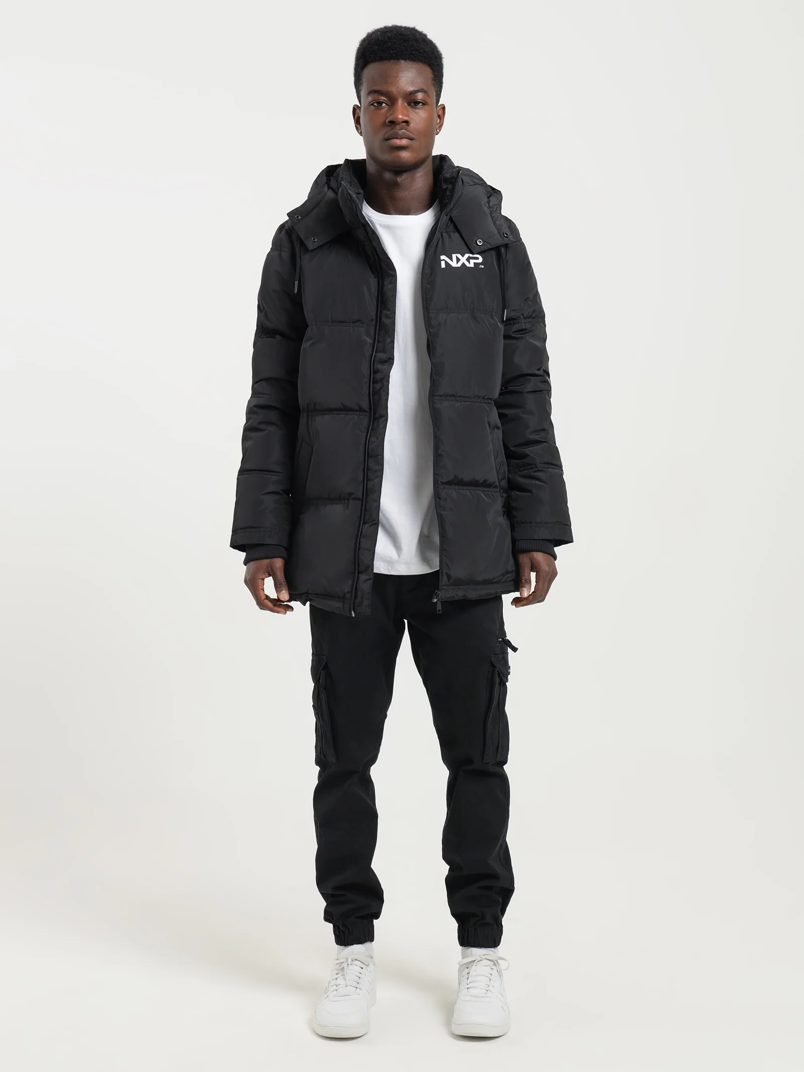 Paramount Long Line Puffer Jacket - Image 4