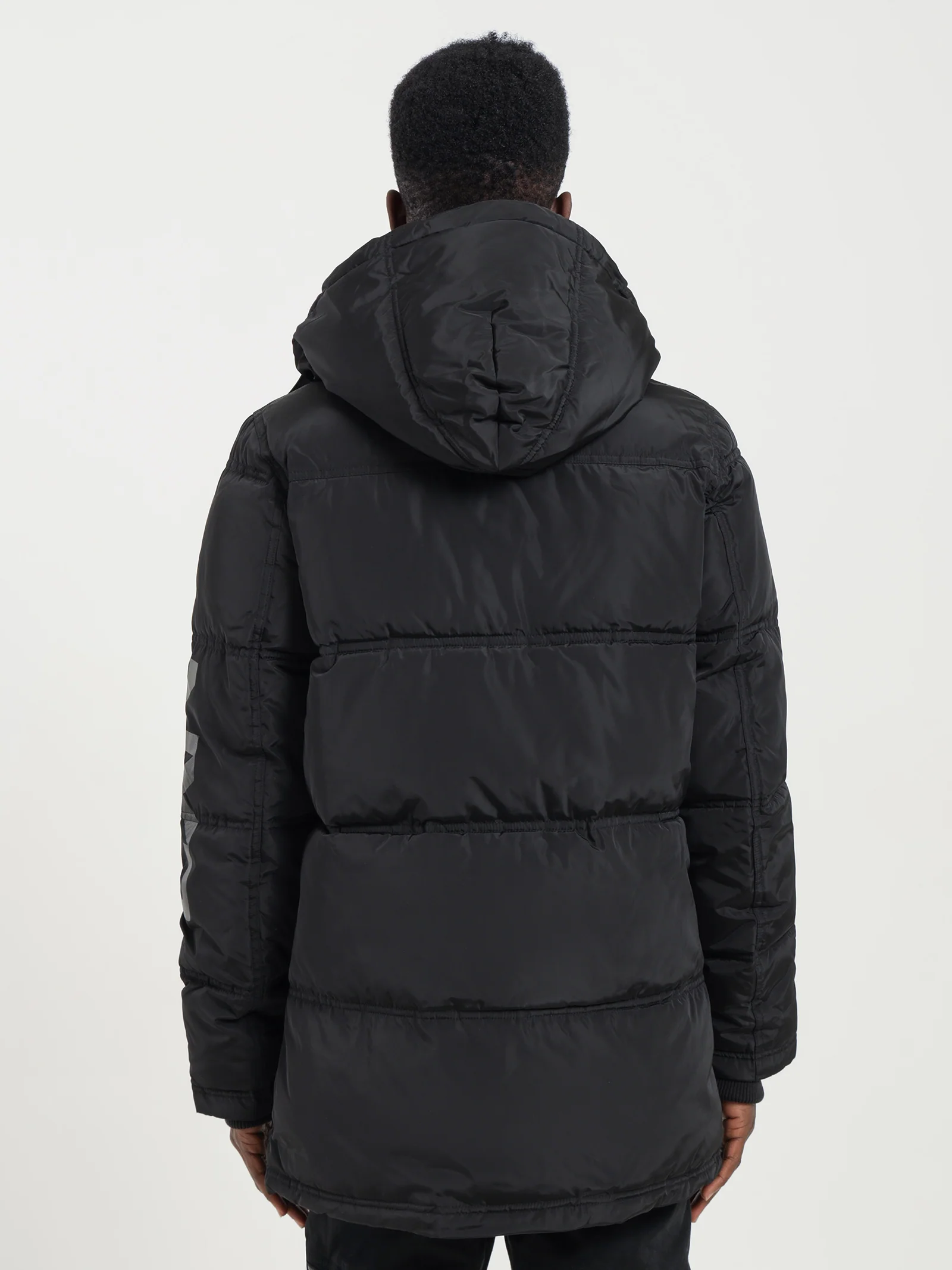 Paramount Long Line Puffer Jacket - Image 6