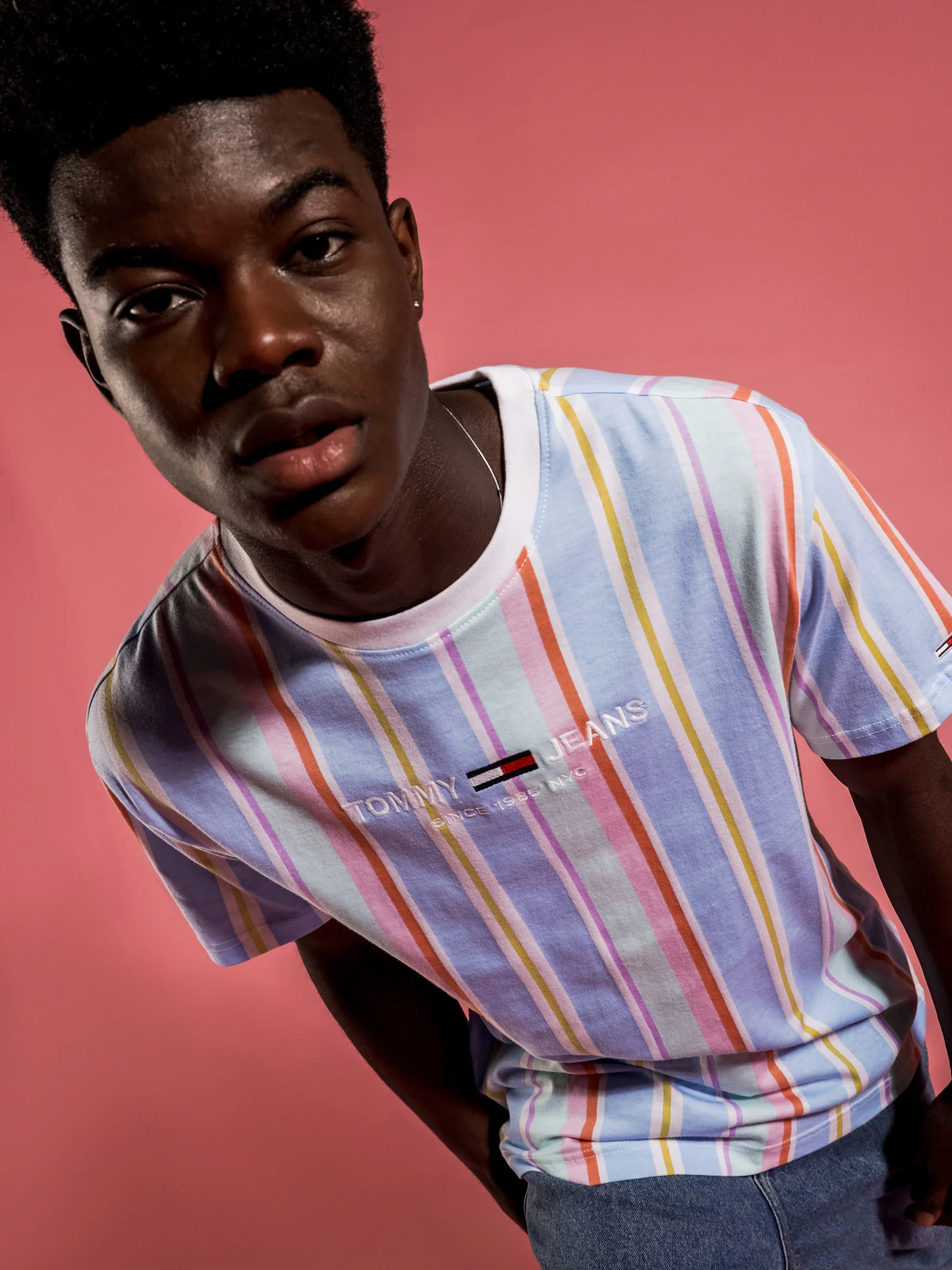Pastel Stripe T-Shirt - Image 2