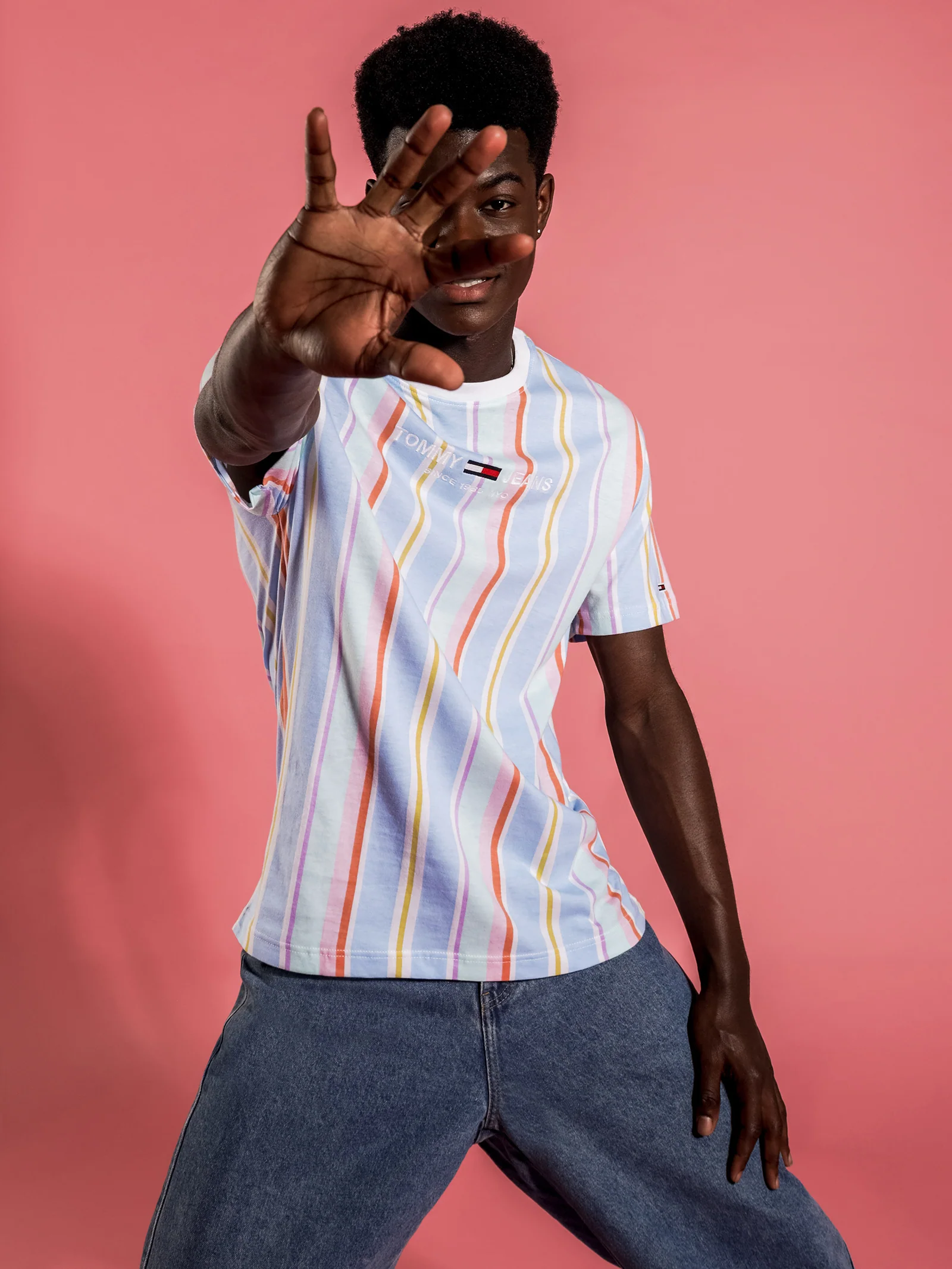 Pastel Stripe T-Shirt - Image 4