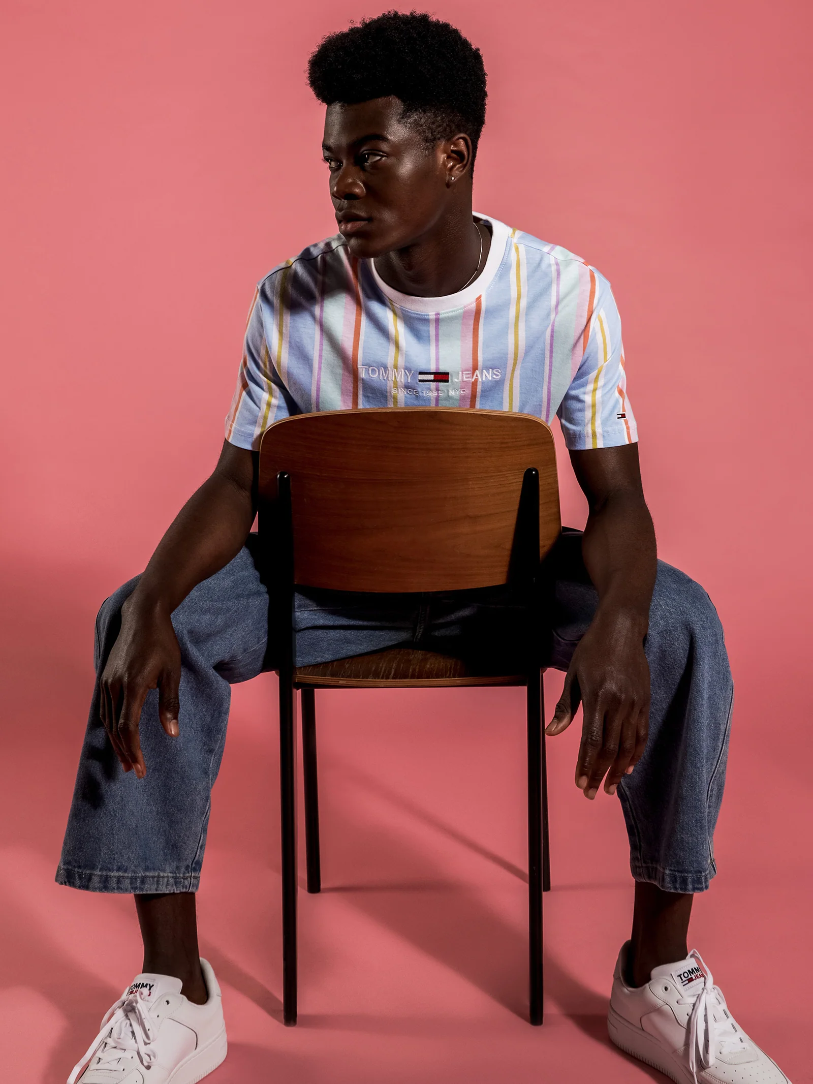 Pastel Stripe T-Shirt - Image 5