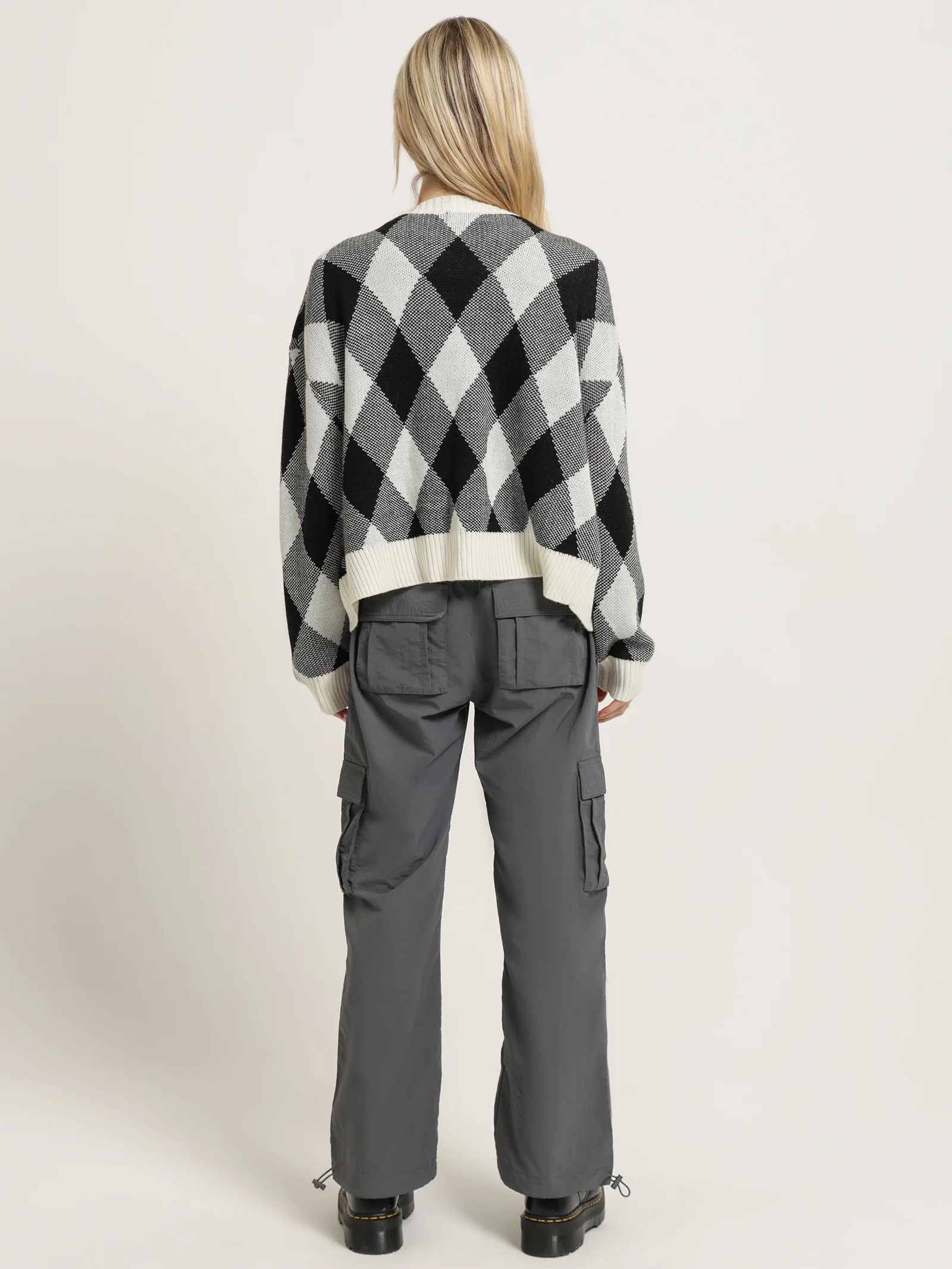 Pattern Knit Cardigan - Image 6