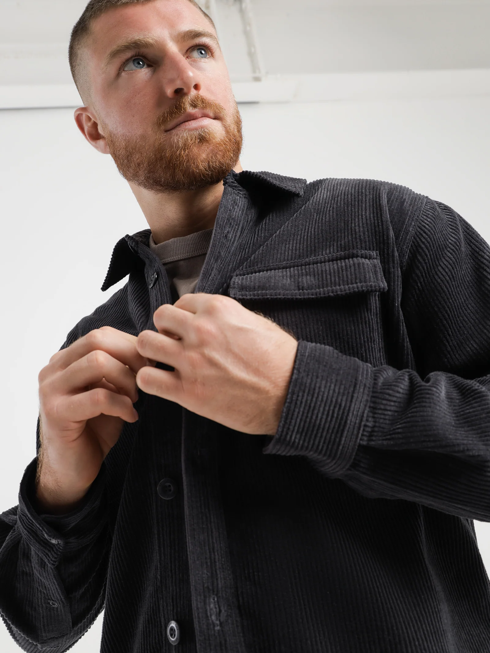 Payton Cord Overshirt - Image 2