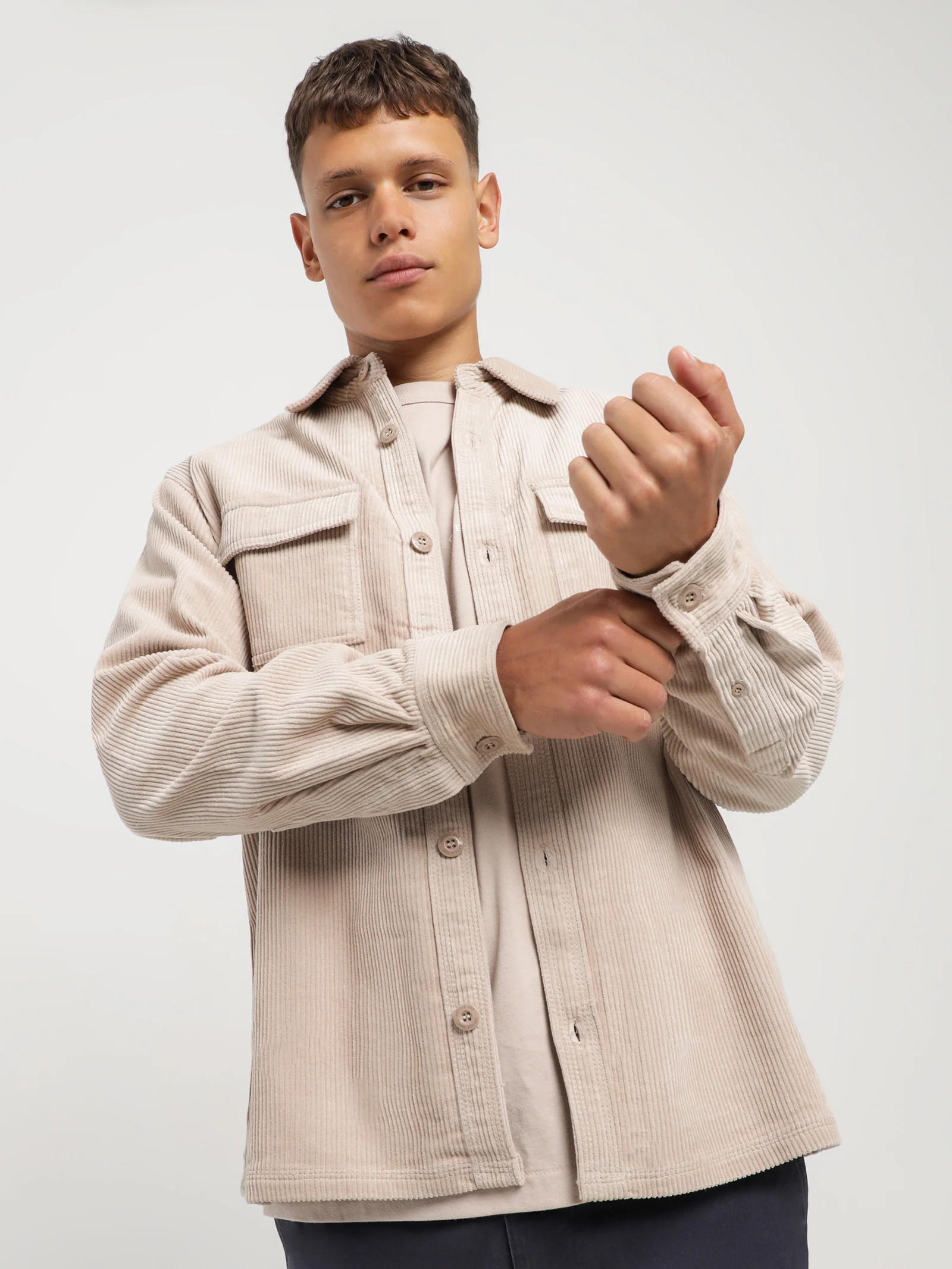 Payton Cord Overshirt - Image 2