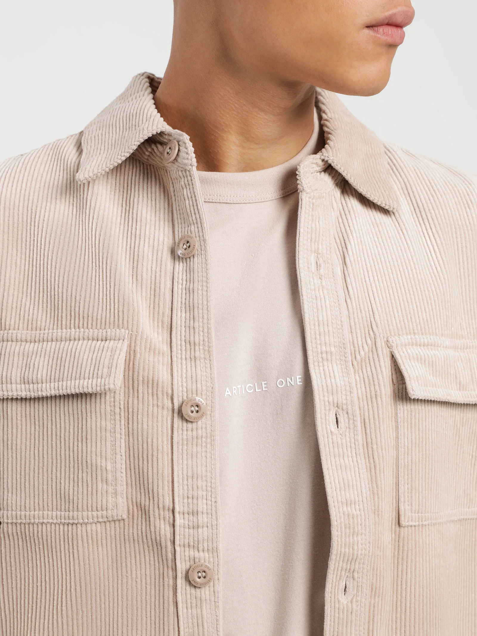 Payton Cord Overshirt - Image 3
