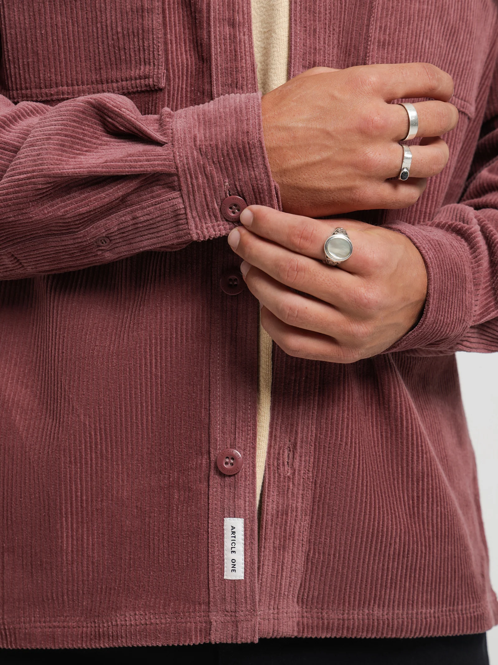 Payton Cord Overshirt - Image 3
