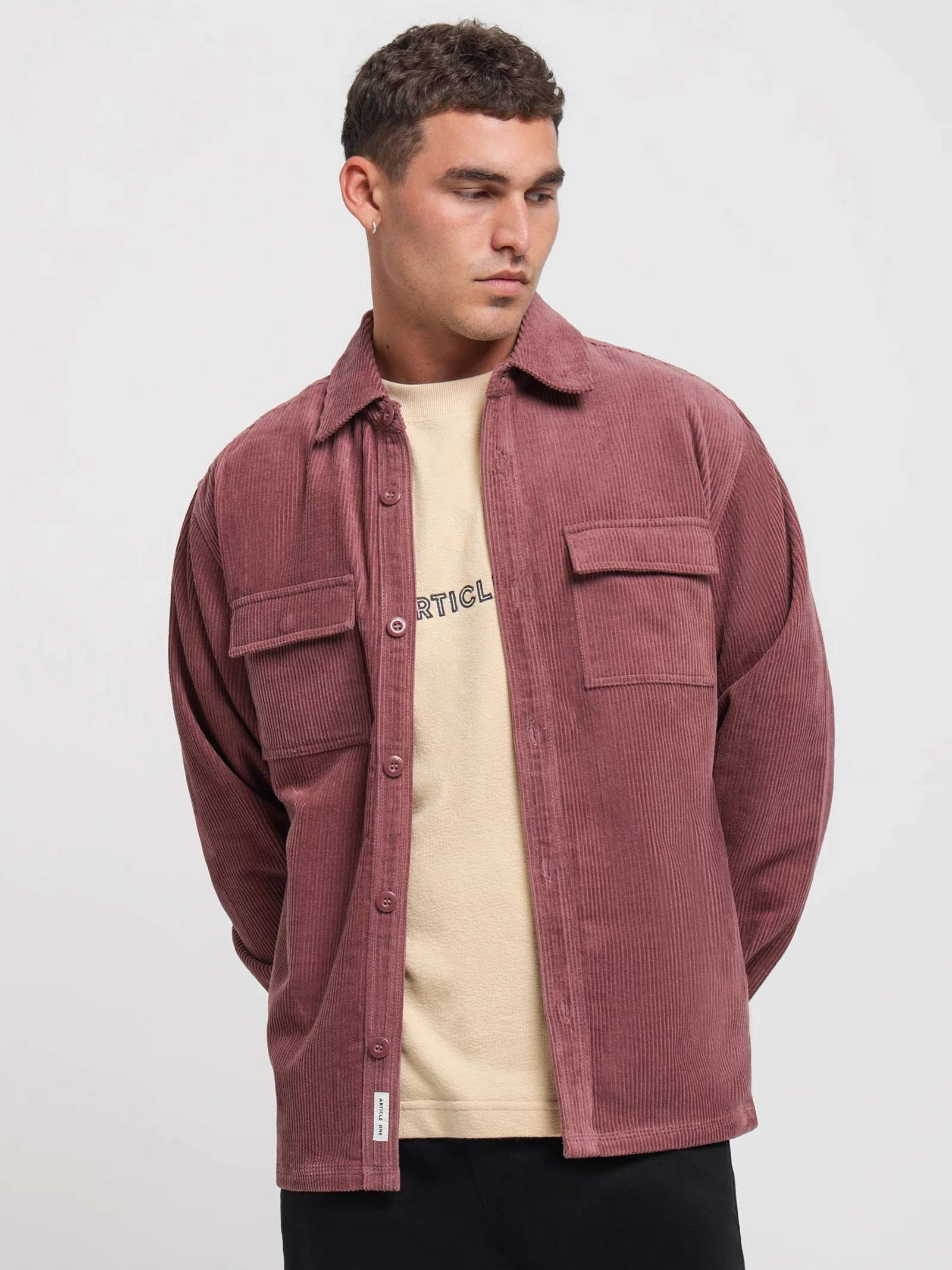 Payton Cord Overshirt - Image 4