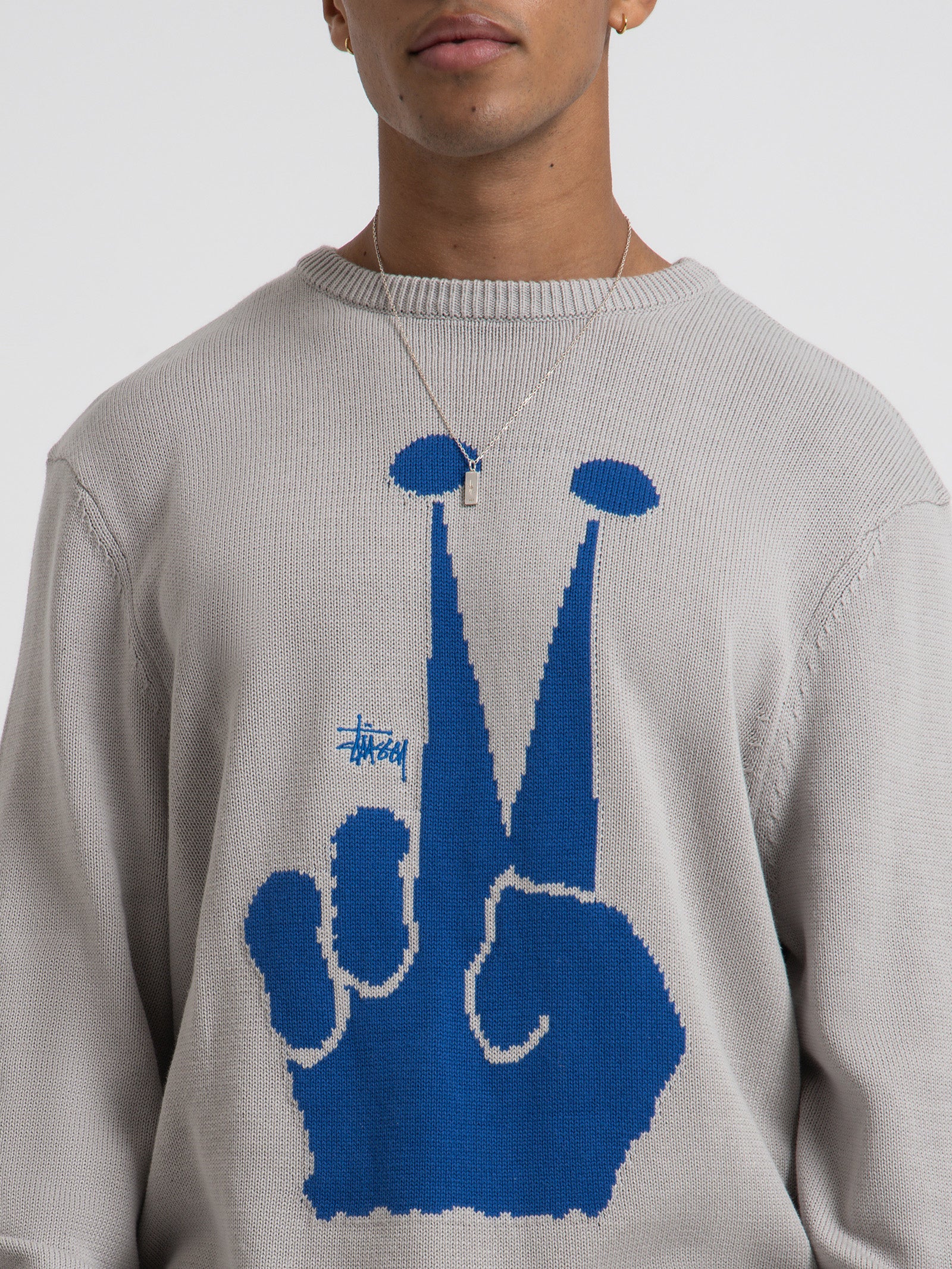 Peace Crown Knit Crew - Image 3
