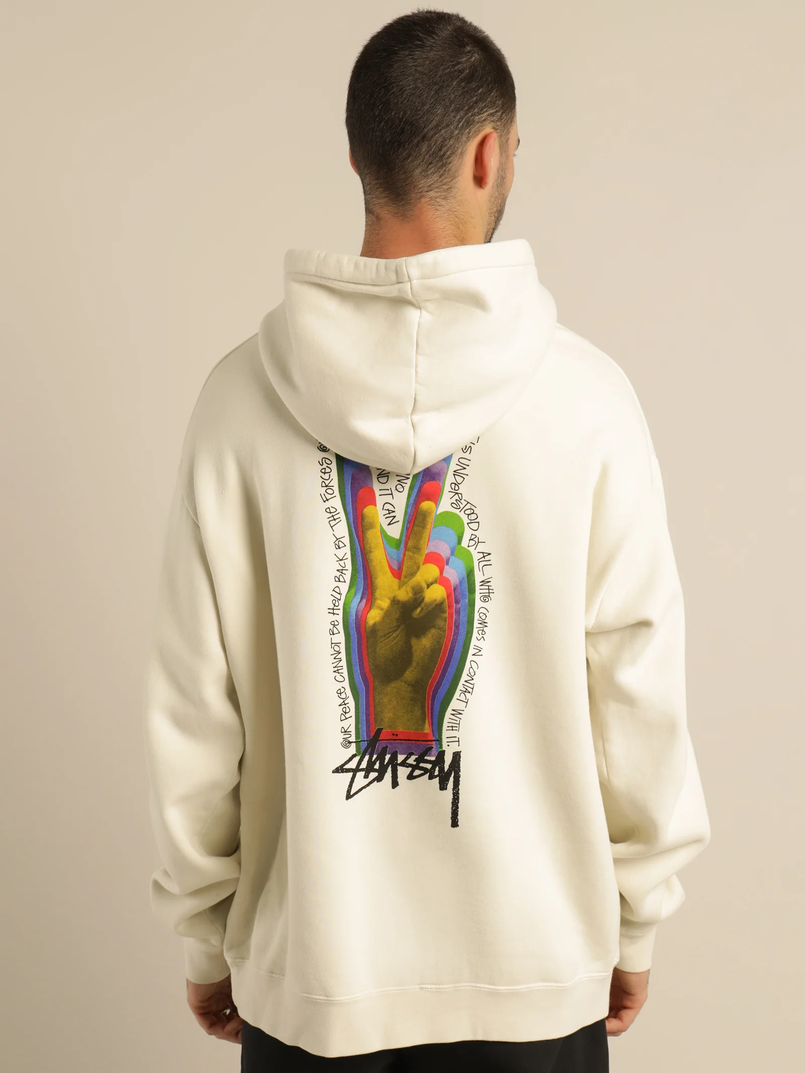 Peace Sign 50/50 Hoodie - Image 7