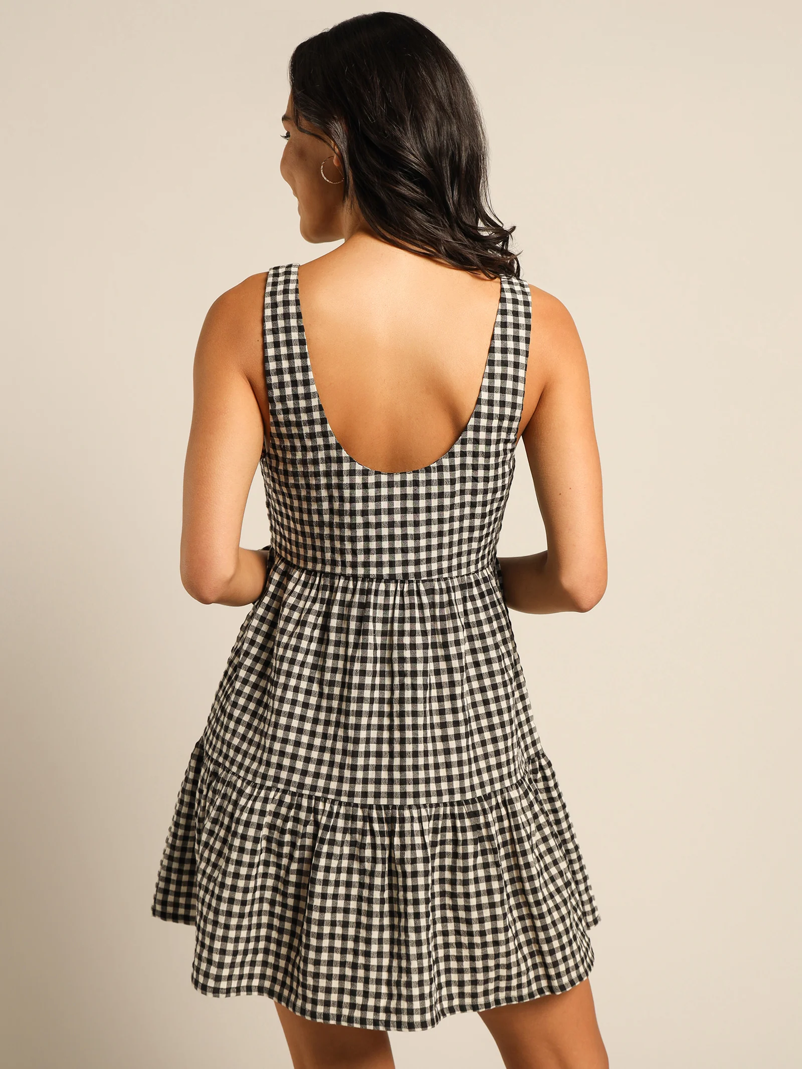 Penny Check Dress - Image 5