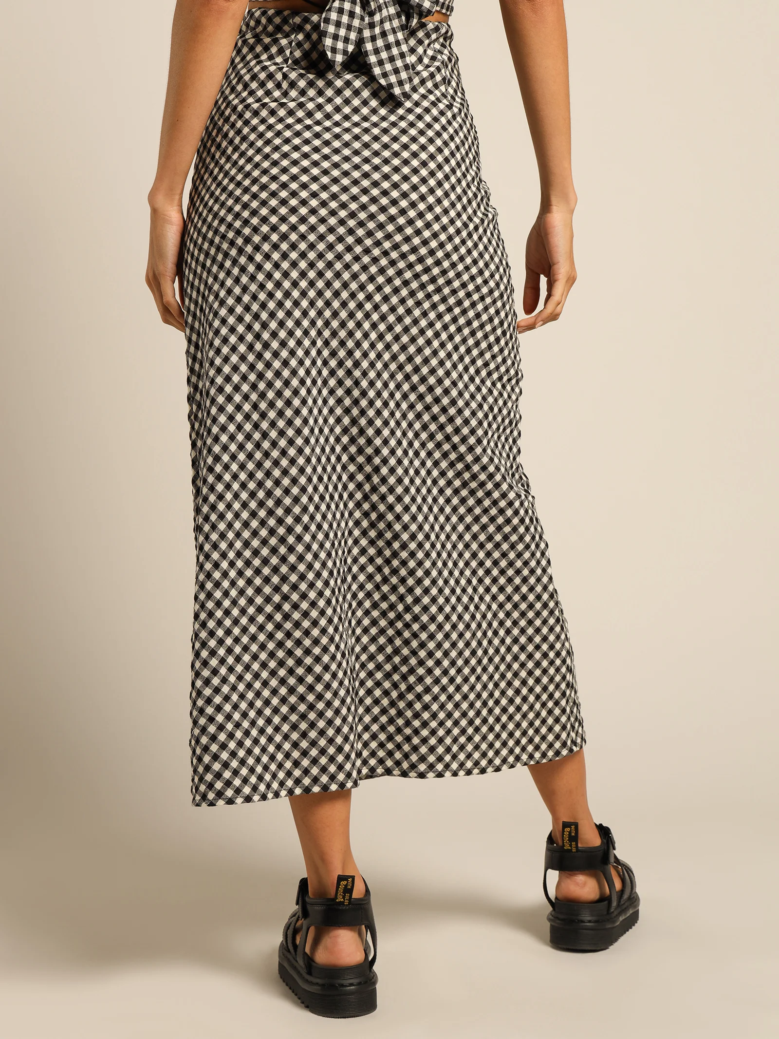 Penny Check Skirt - Image 6