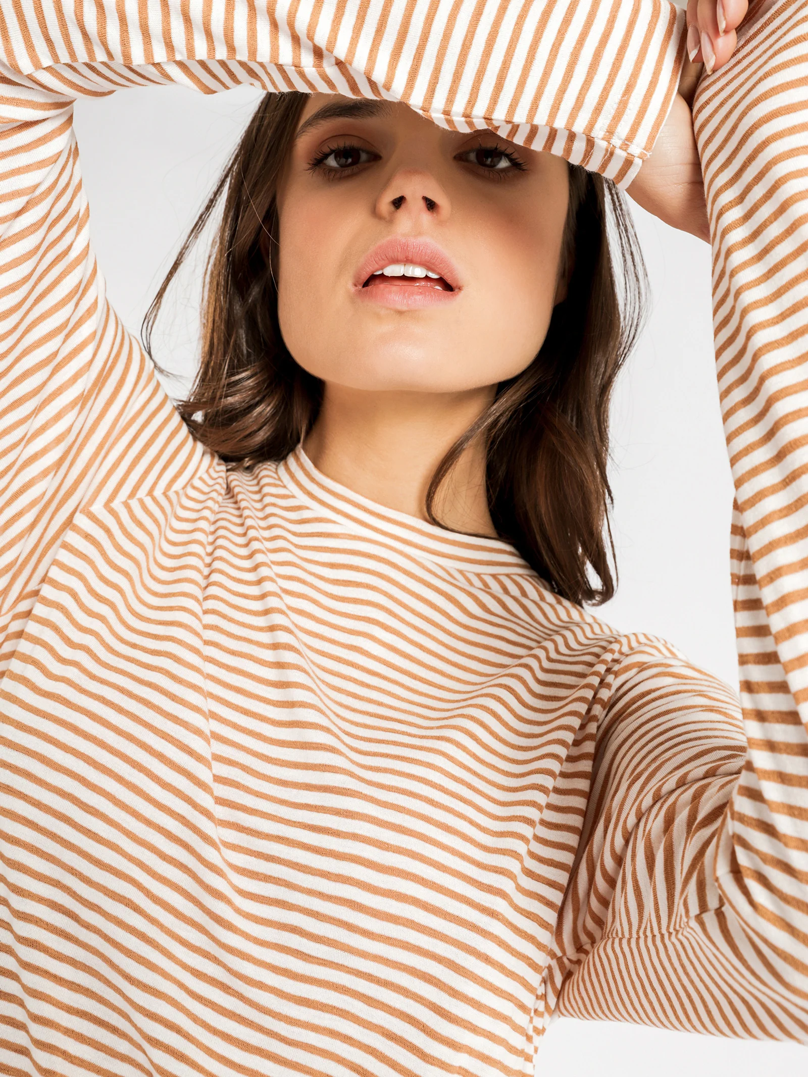 Phobe Stripe Long Sleeve T-Shirt - Image 2